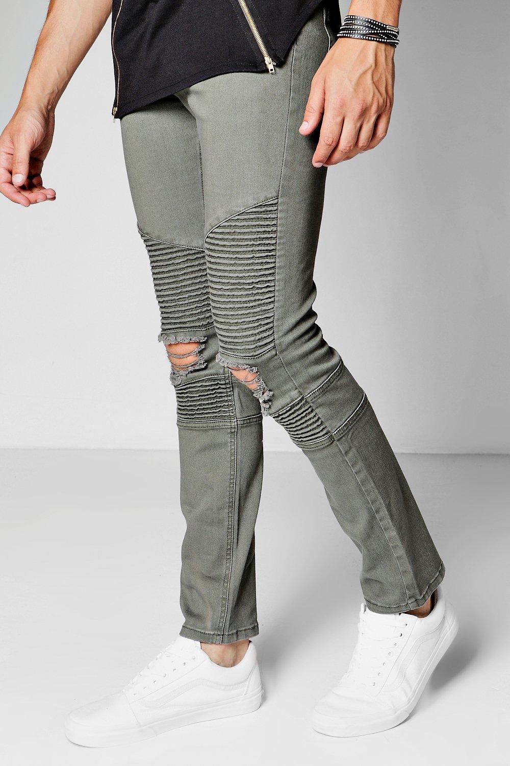 biker khaki pants