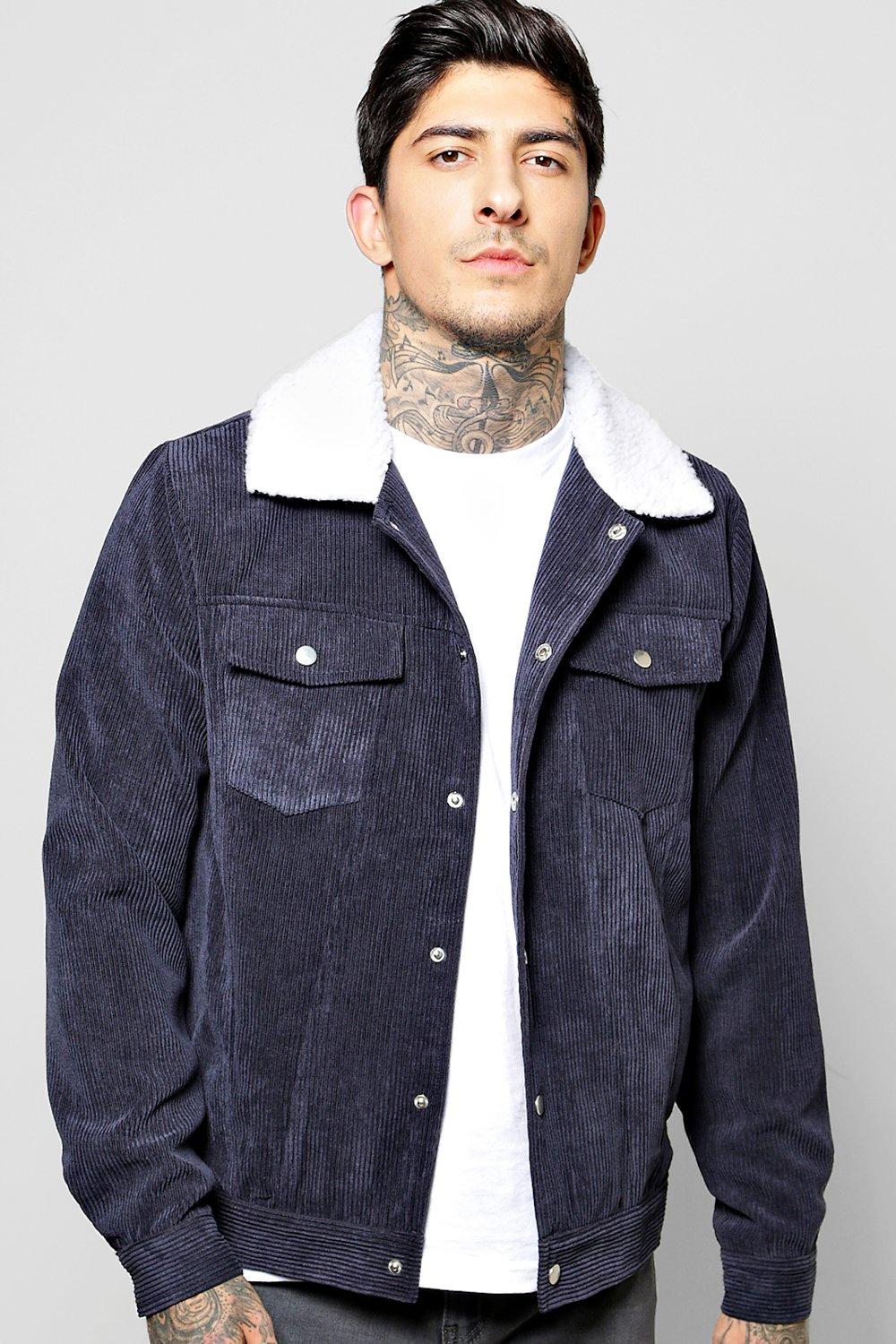 navy corduroy jacket mens