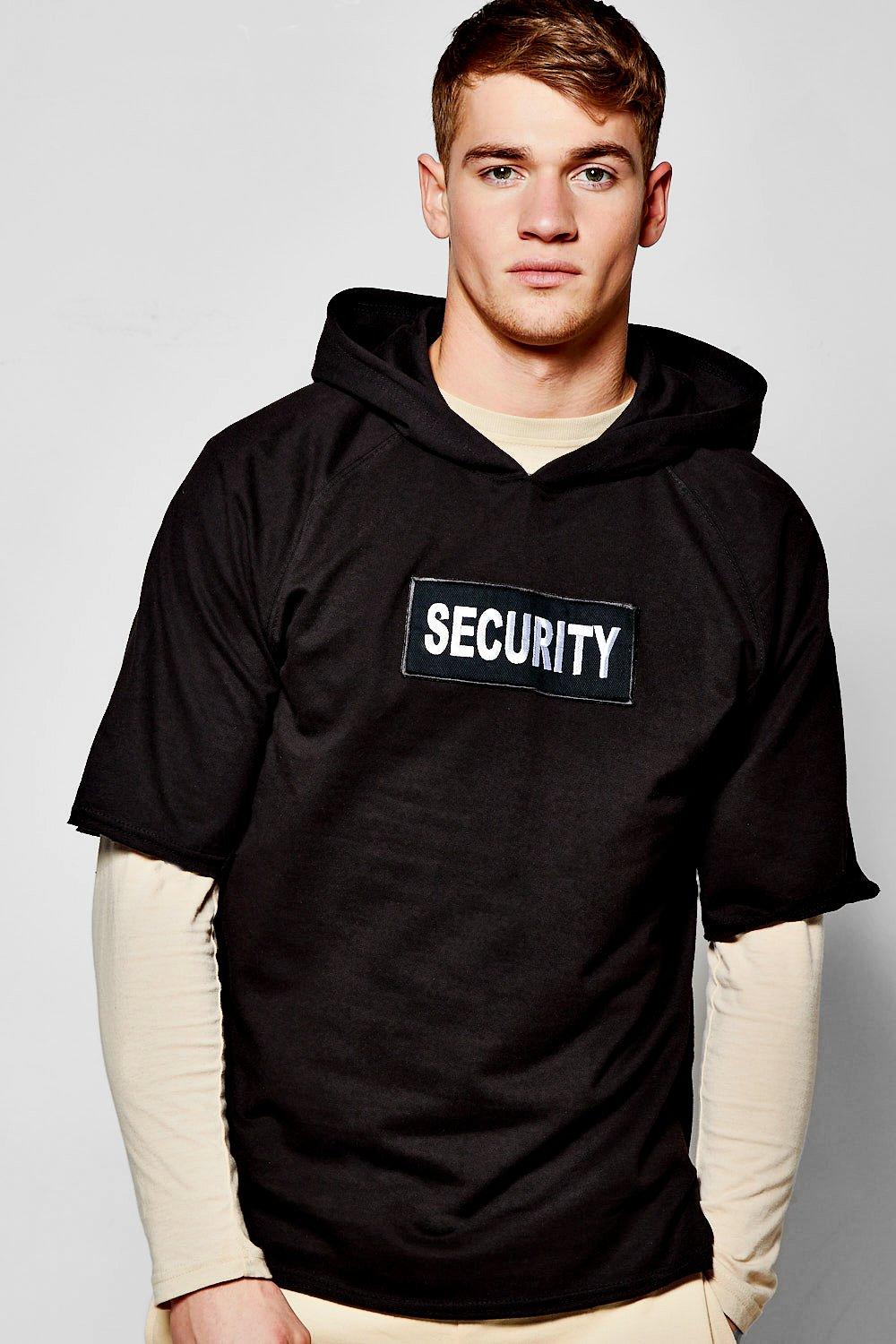 shirt over a hoodie