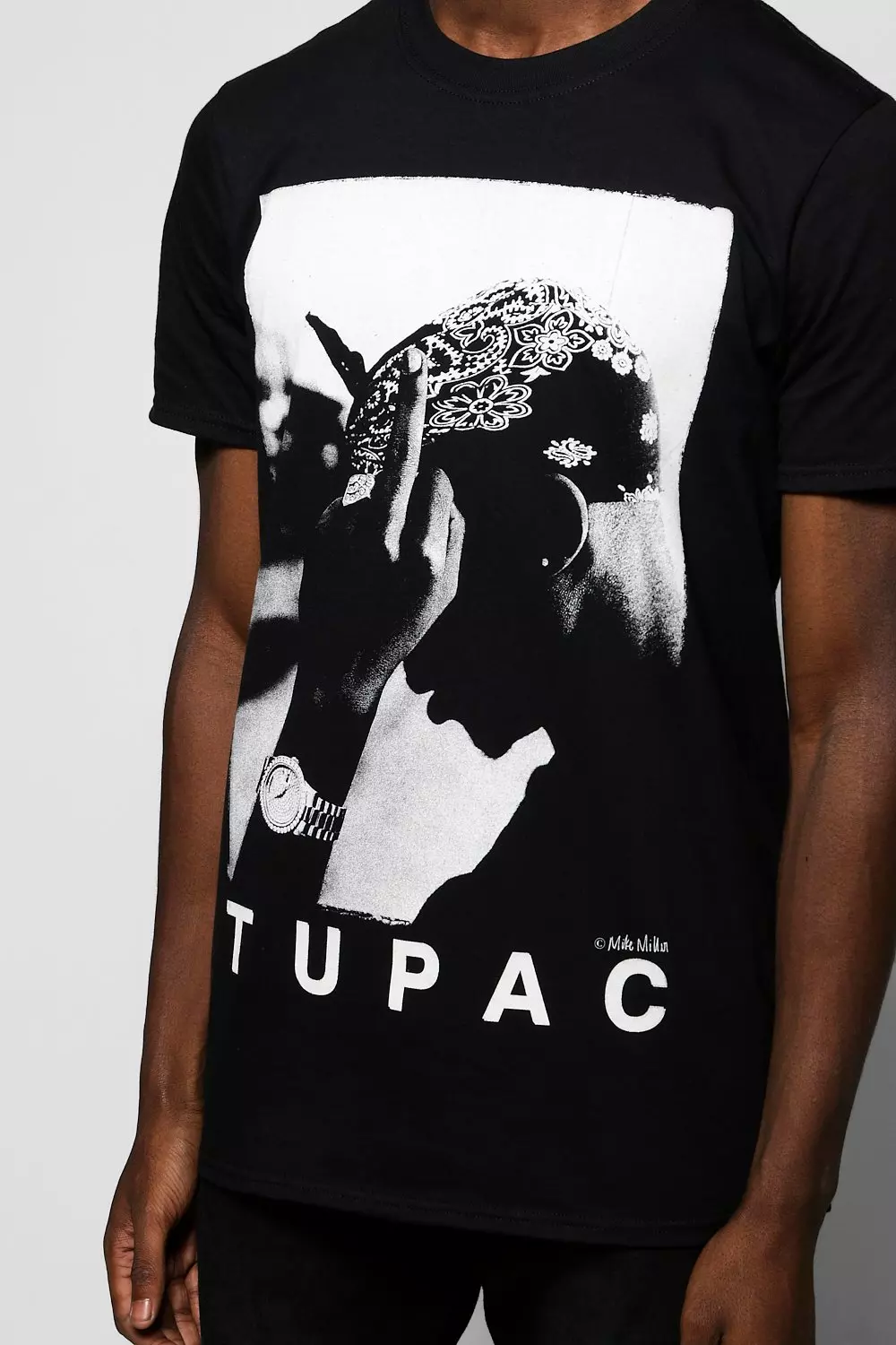 Lizenziertes Tupac-T-Shirt alternatives Bild
