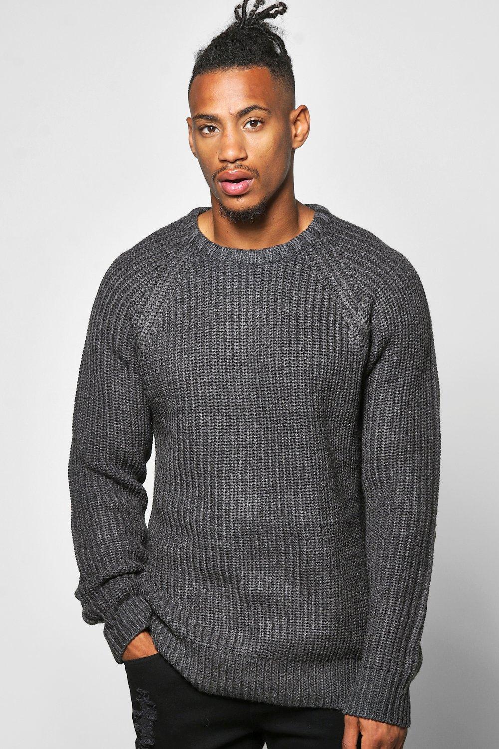 Men's jumper shop with elbow patches