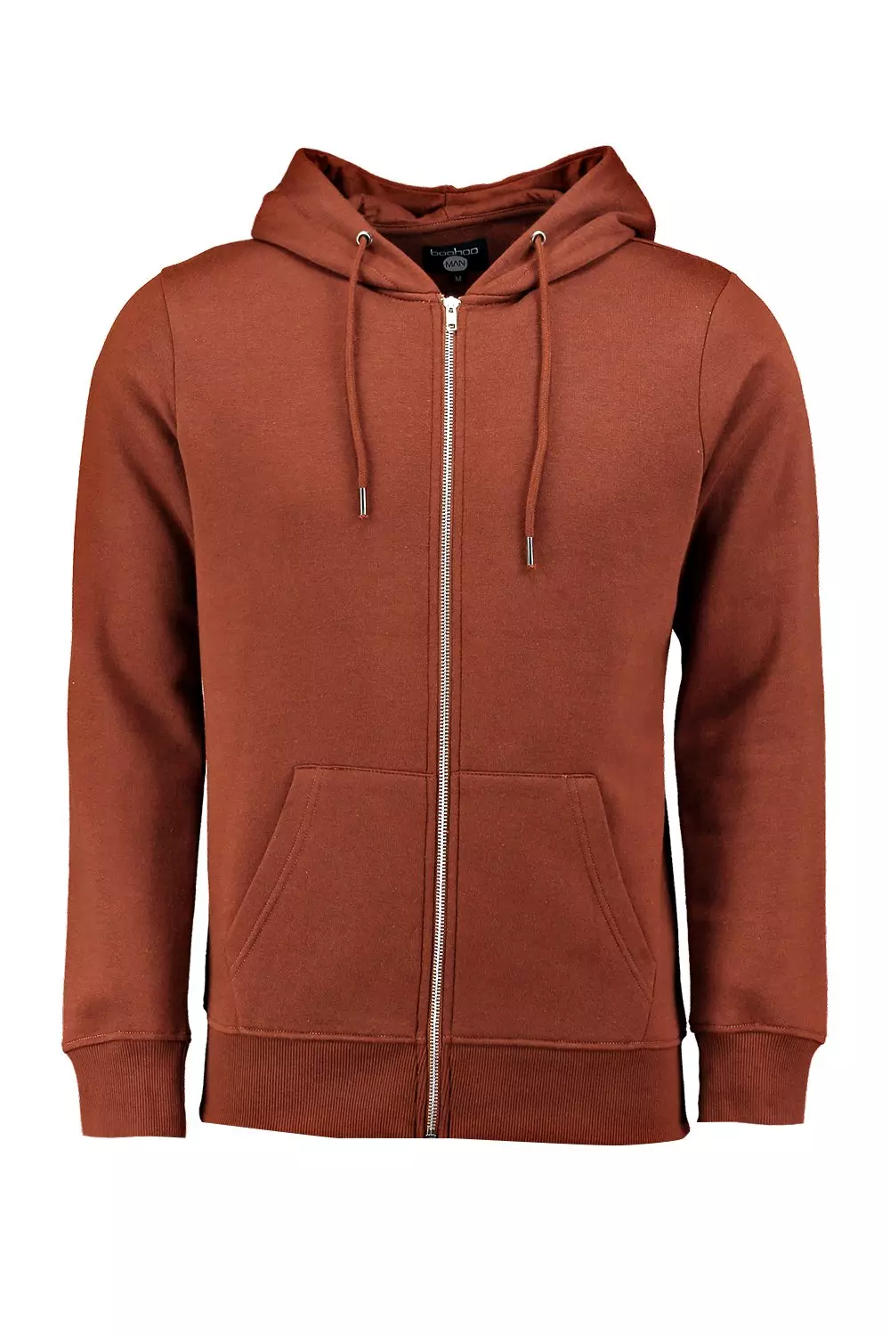 Basic Zip Through Hoodie alternative image