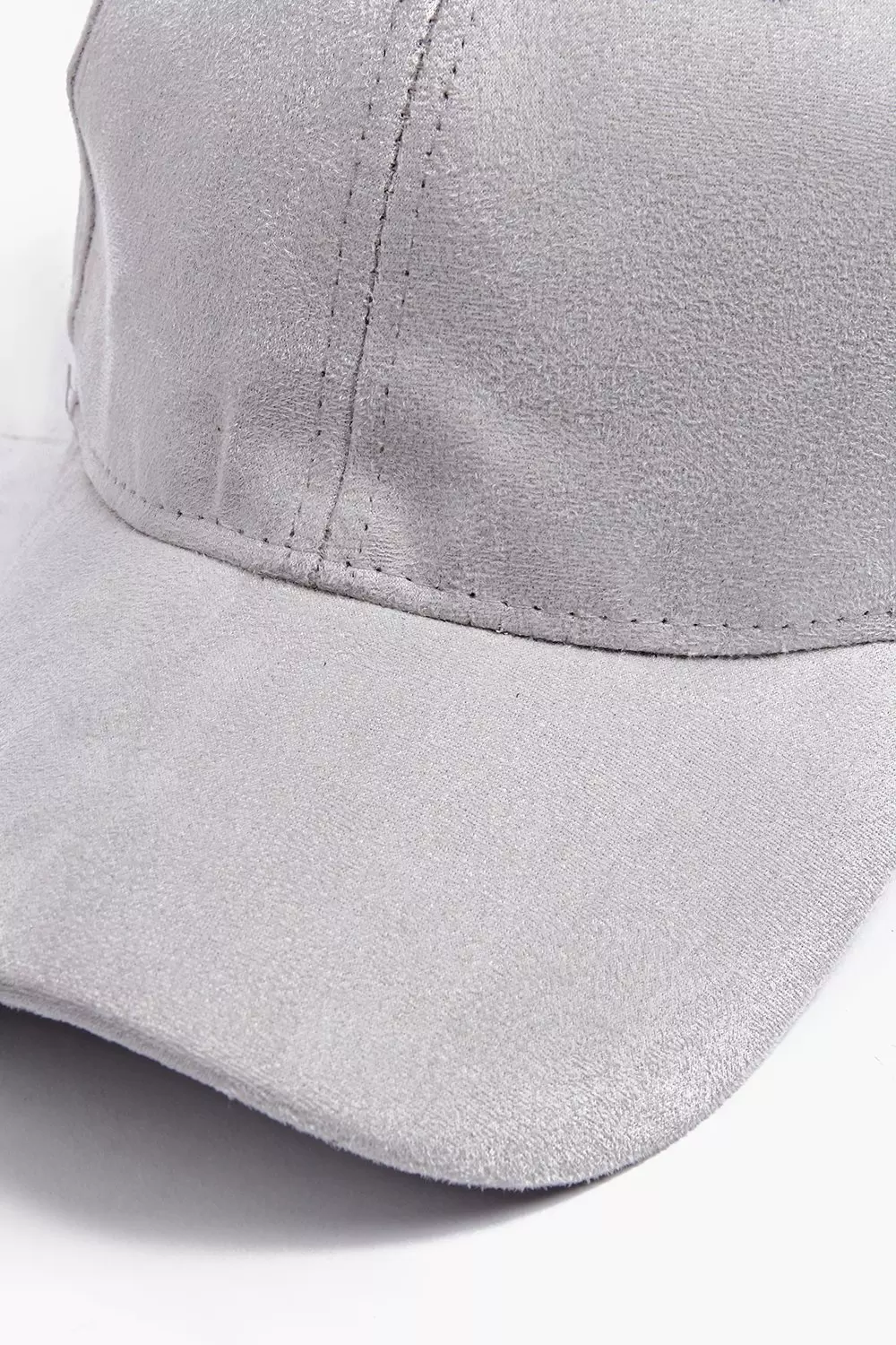 casquette de baseball en synthétique grise autre image