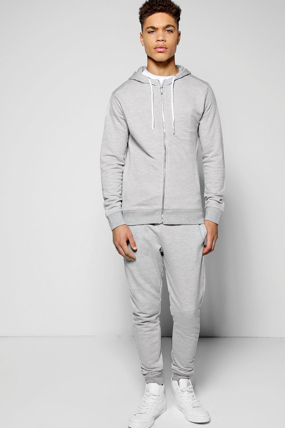 boohoo grey tracksuit