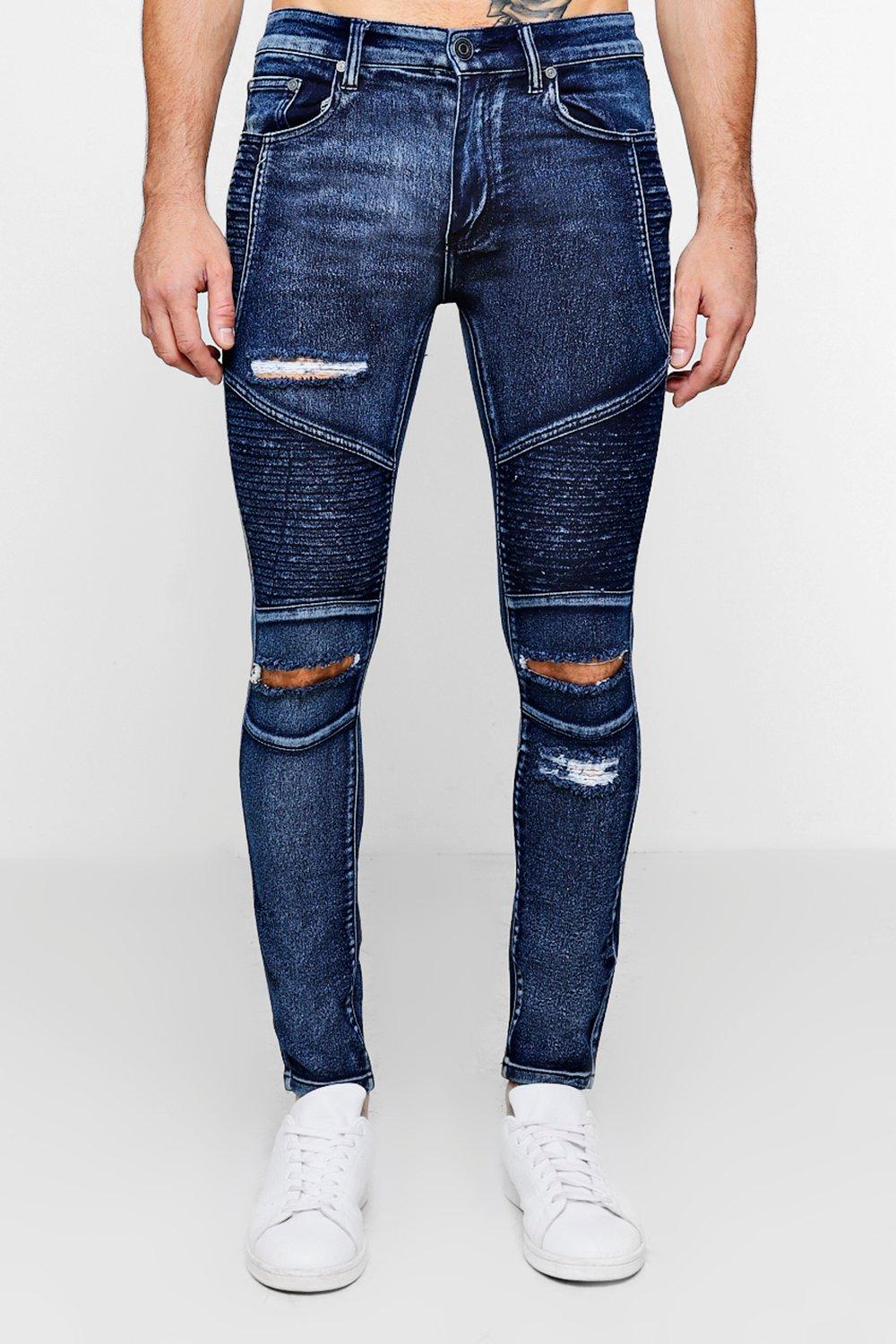 skinny biker jeans