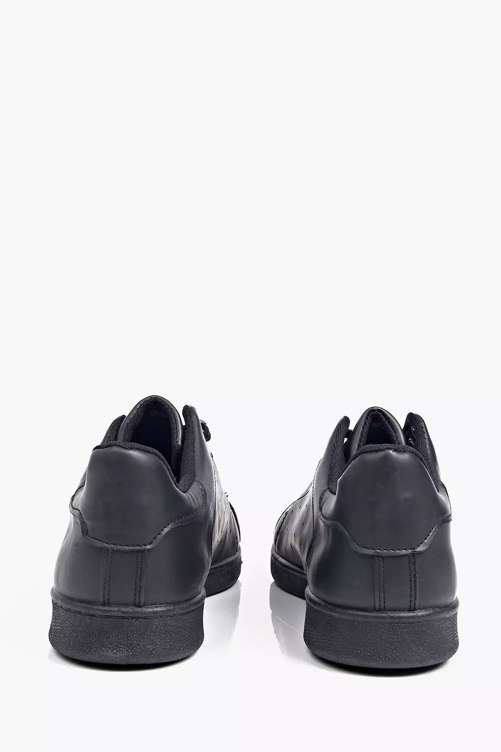 Einfarbige Sneaker zum Schnüren alternatives Bild