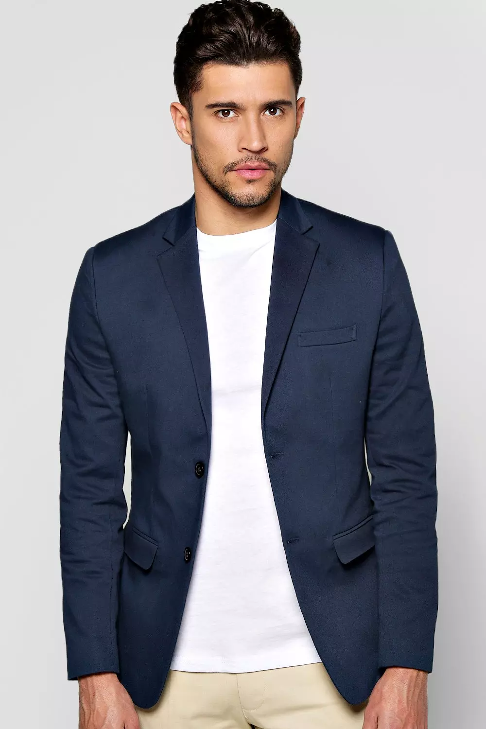 Navy Slim Fit Blazer alternative image