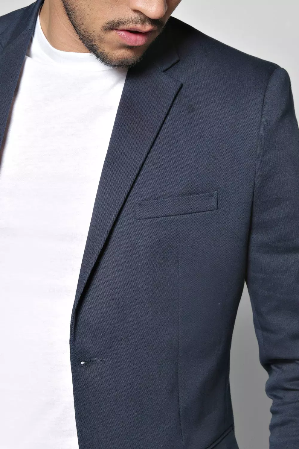 Navy Slim Fit Blazer alternative image