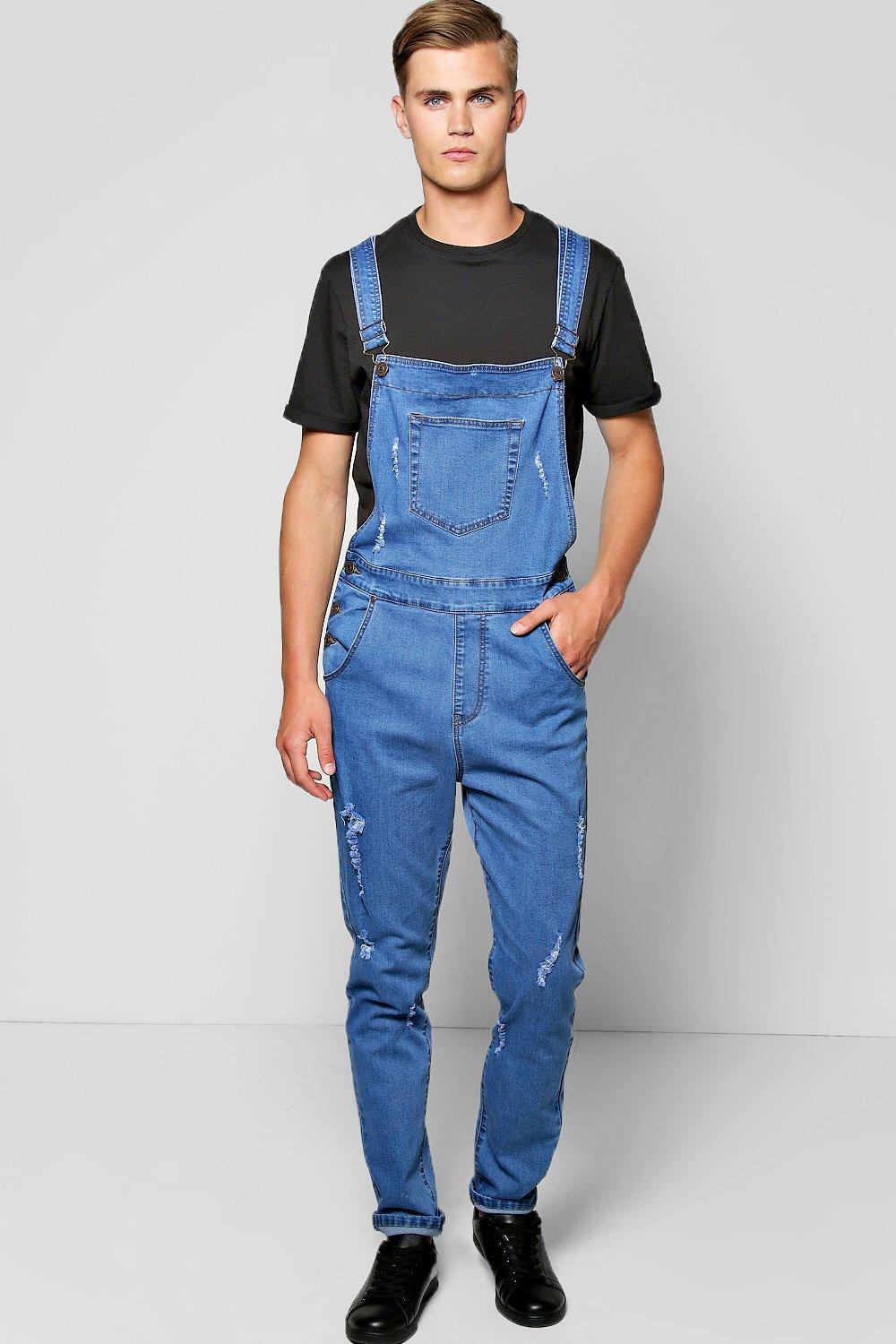 skinny jean dungarees