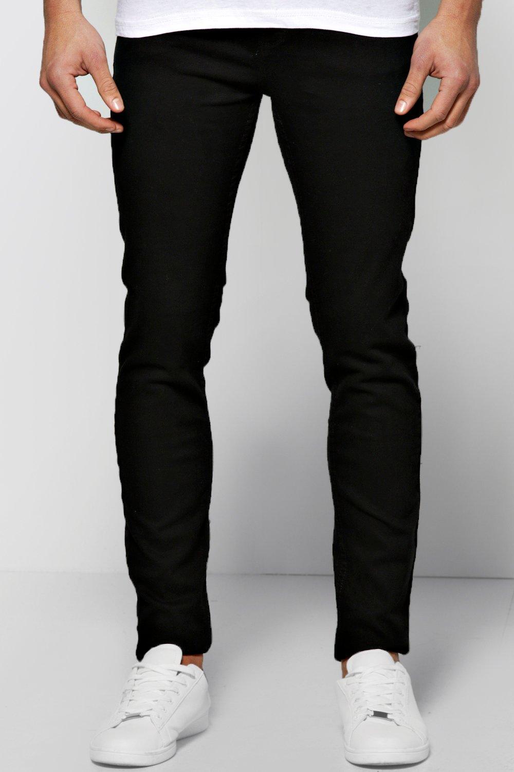 Black Skinny Fit Jeans | boohooMAN 