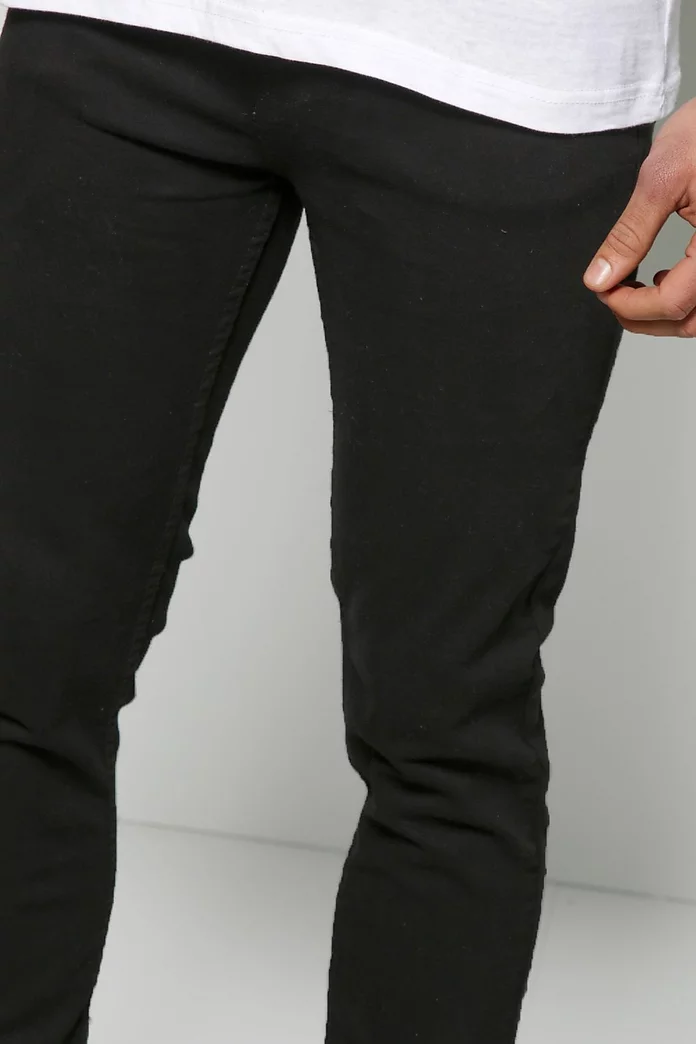 Black Skinny Fit Jeans | boohooMAN USA Black Skinny Fit Jeans | boohooMAN USA