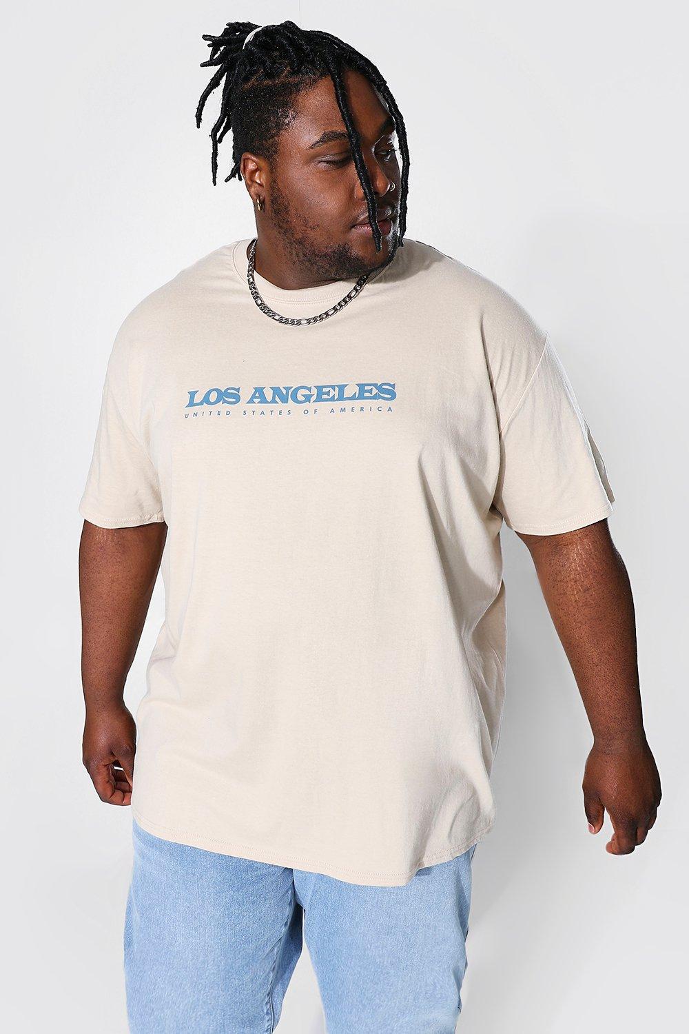 Printed T-shirt - White/Los Angeles - Men