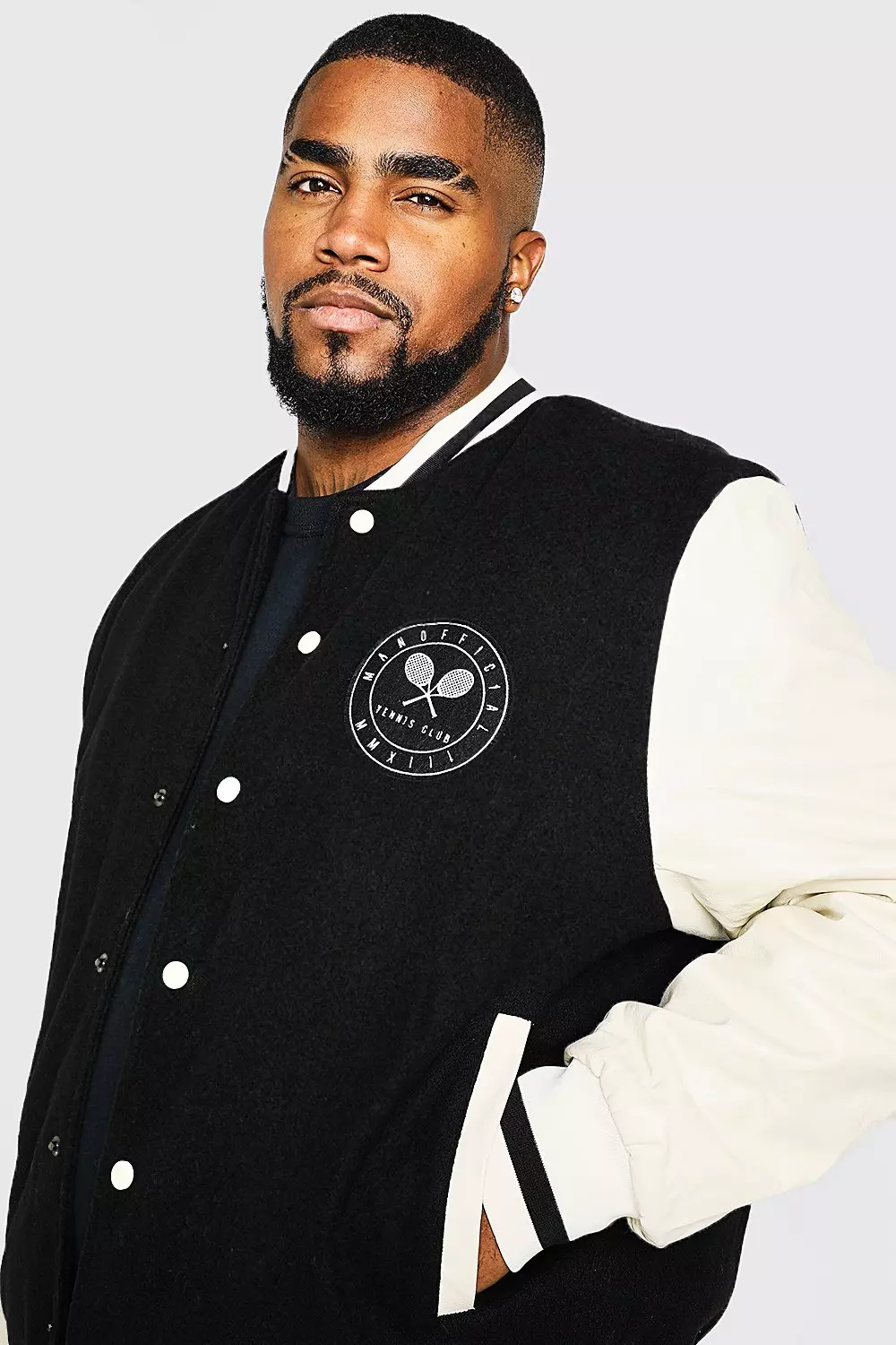 Tennis varsity jacket discount