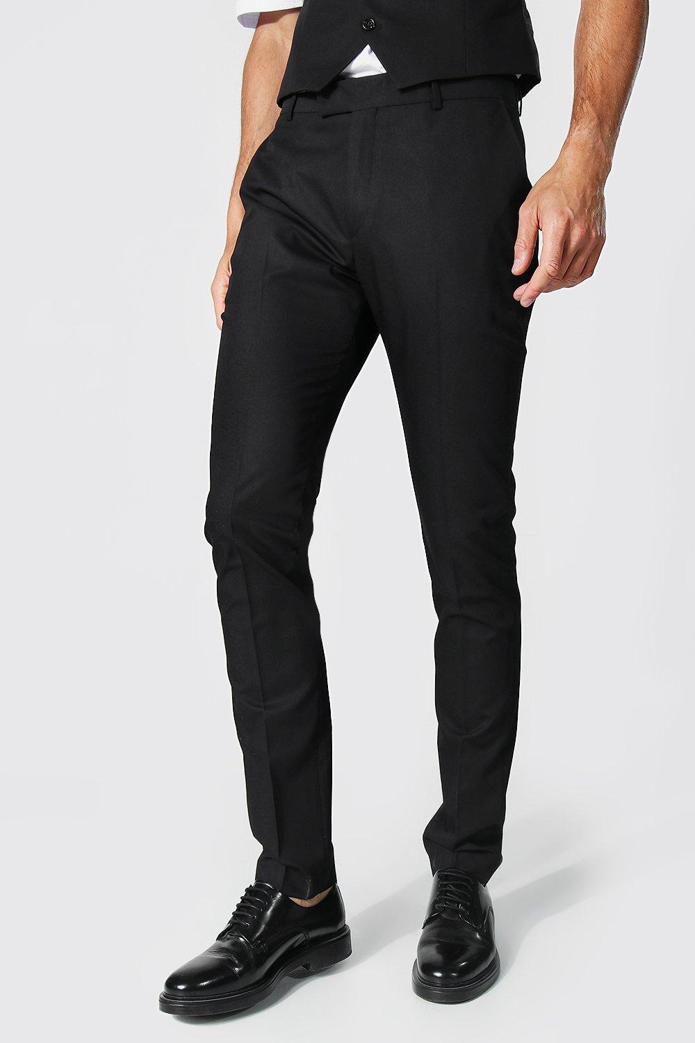 tall skinny black trousers