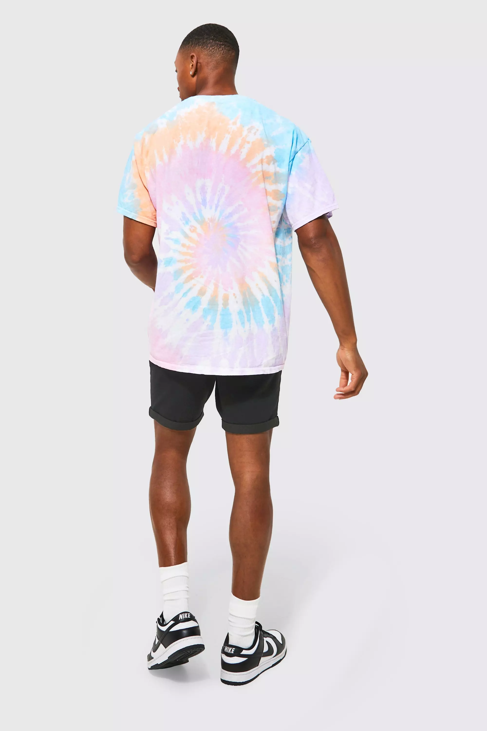 Oversized Wu-tang Tie Dye T-shirt | boohooMAN USA