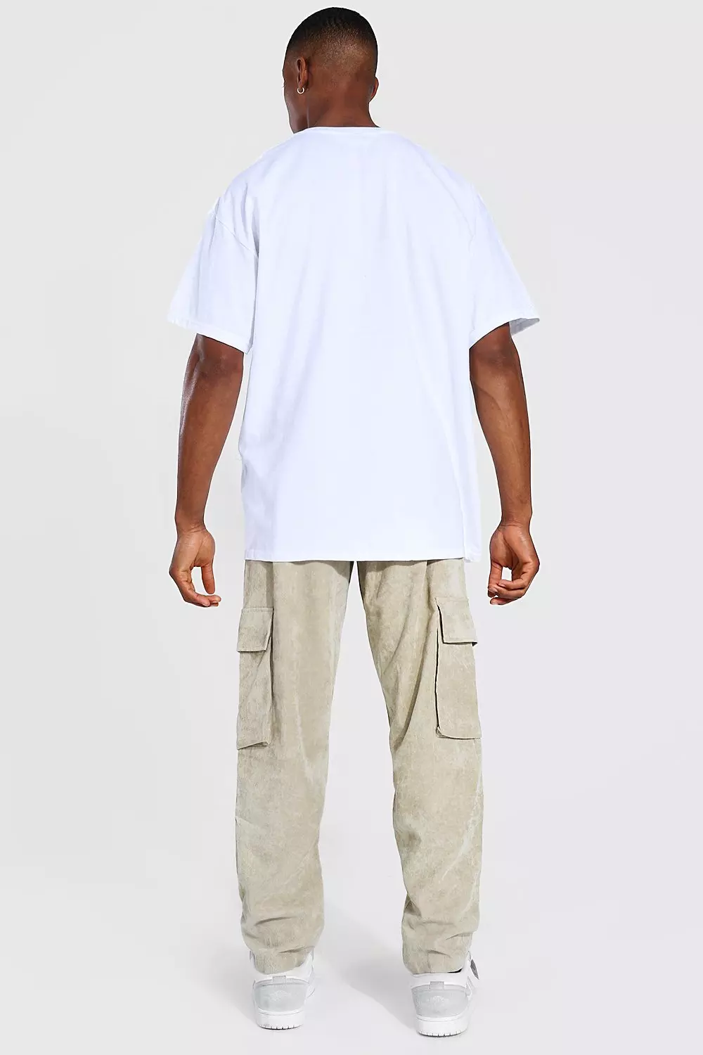 【boohoo】MAN Oversized Nirvana Face License T-shirt Oversized Nirvana Face License T-shirt | boohooMAN USA