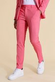 Pinkfarbene Super Skinny Anzughose, Pink