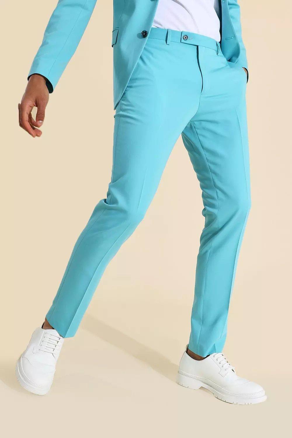 Teal trouser clearance suit