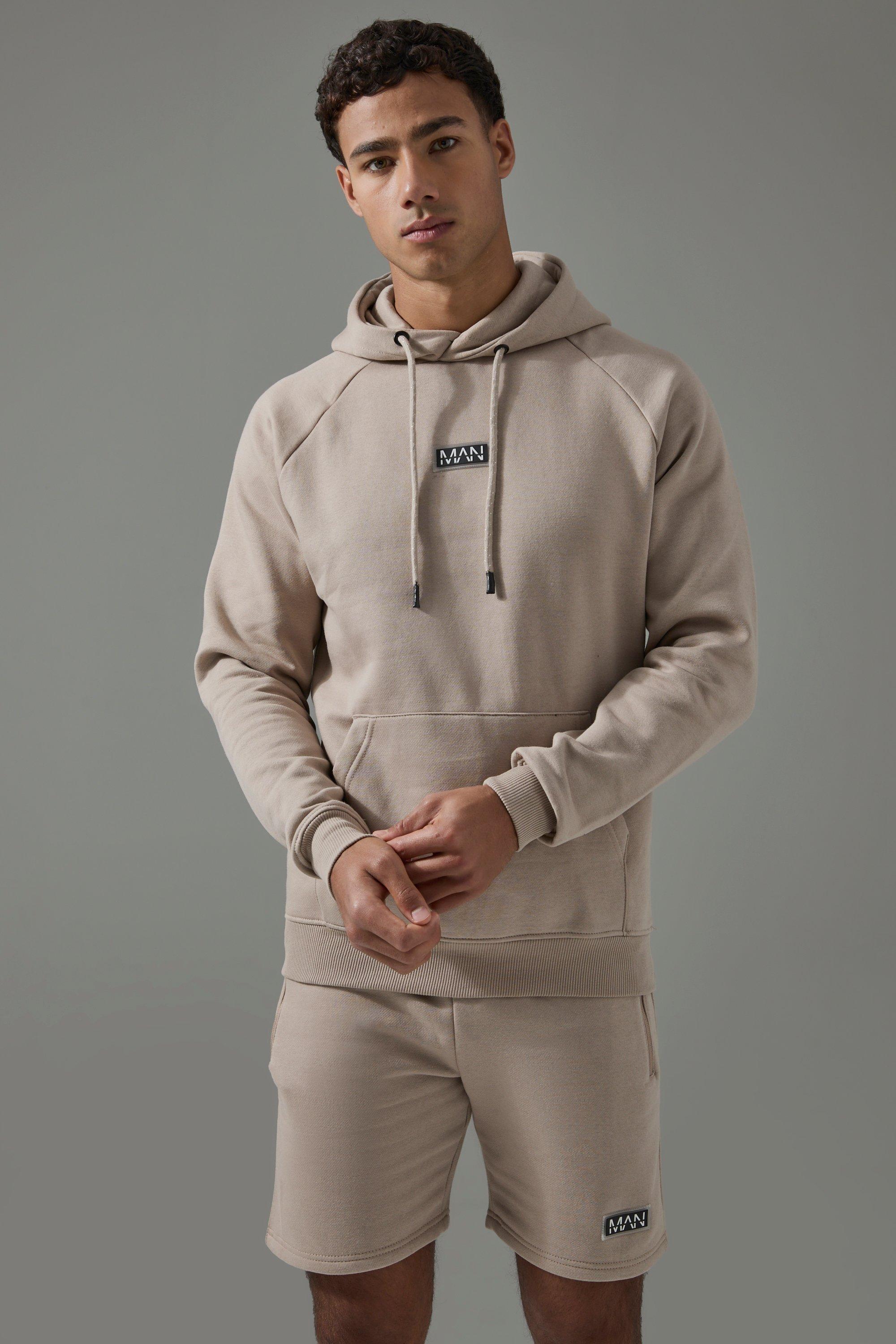 Sweatshirt and shorts set mens sale