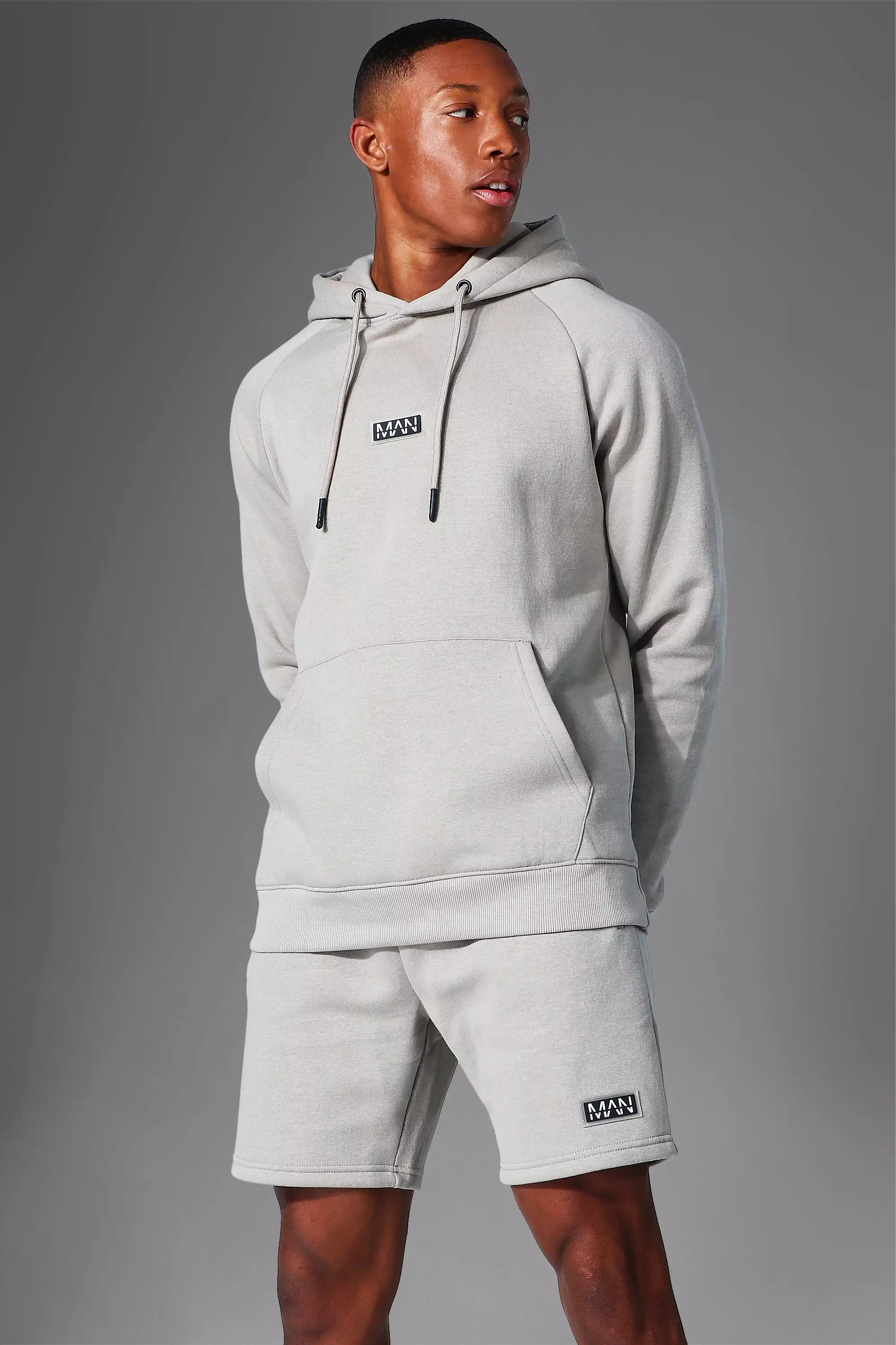 【THEAIRTOWN】Track Pocket hood Hoodie & Shorts Set★ THEAIRTOWN】Track Pocket hood Hoodie & Shorts Set☆