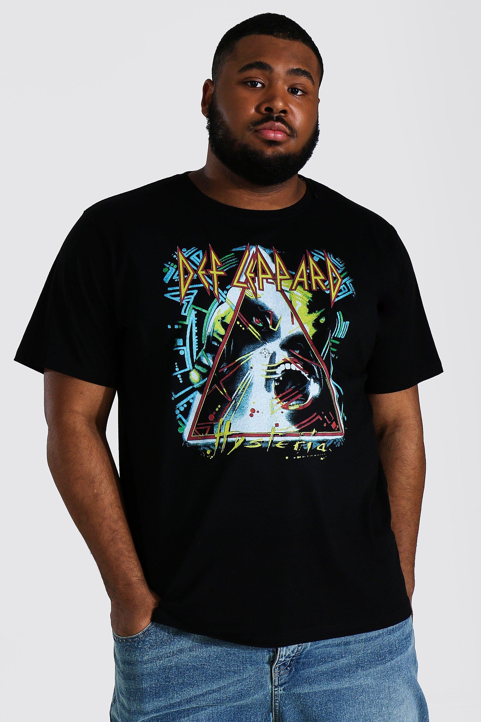 Plus Size Def Leppard License T-Shirt