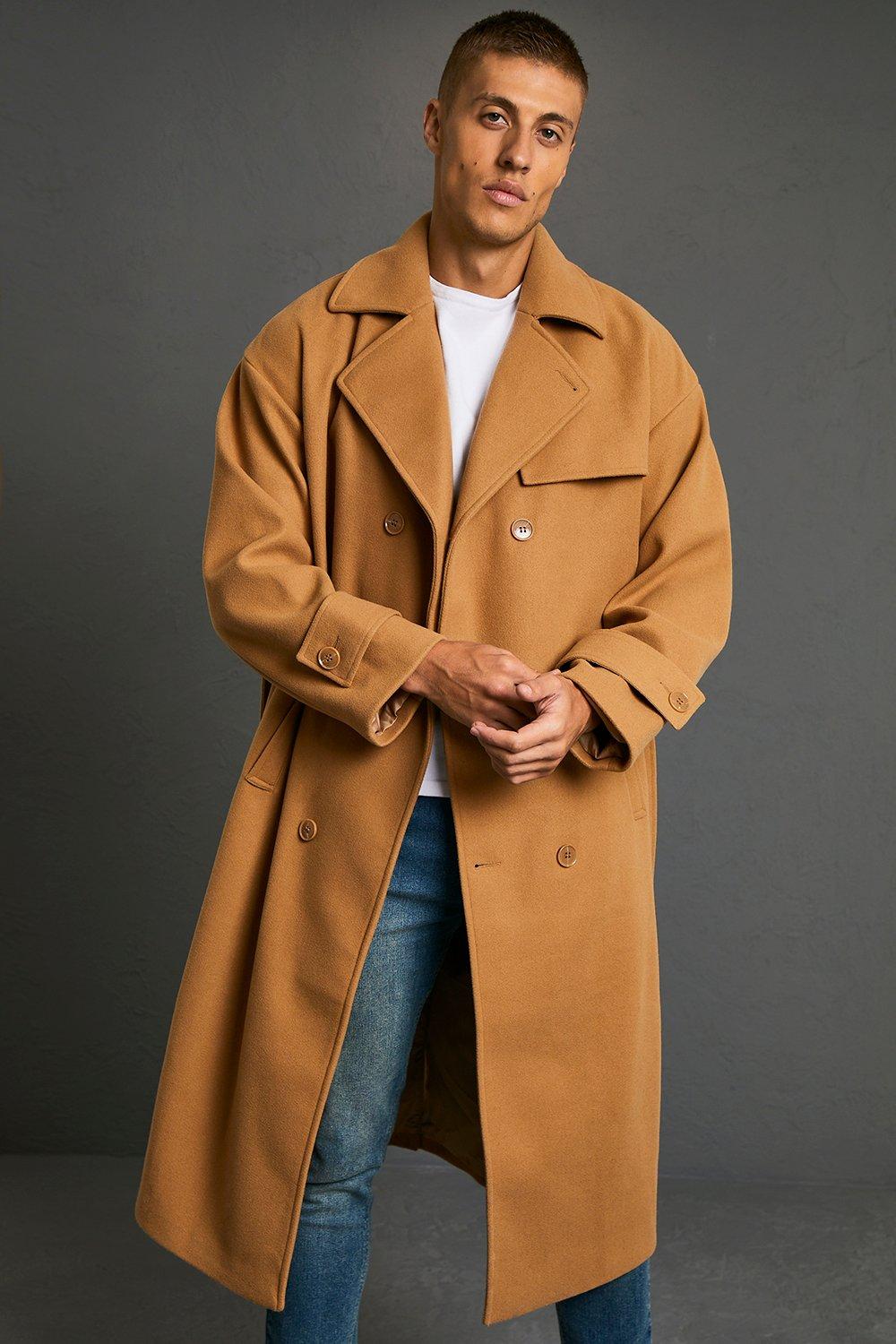 Boohooman 2025 trench coat