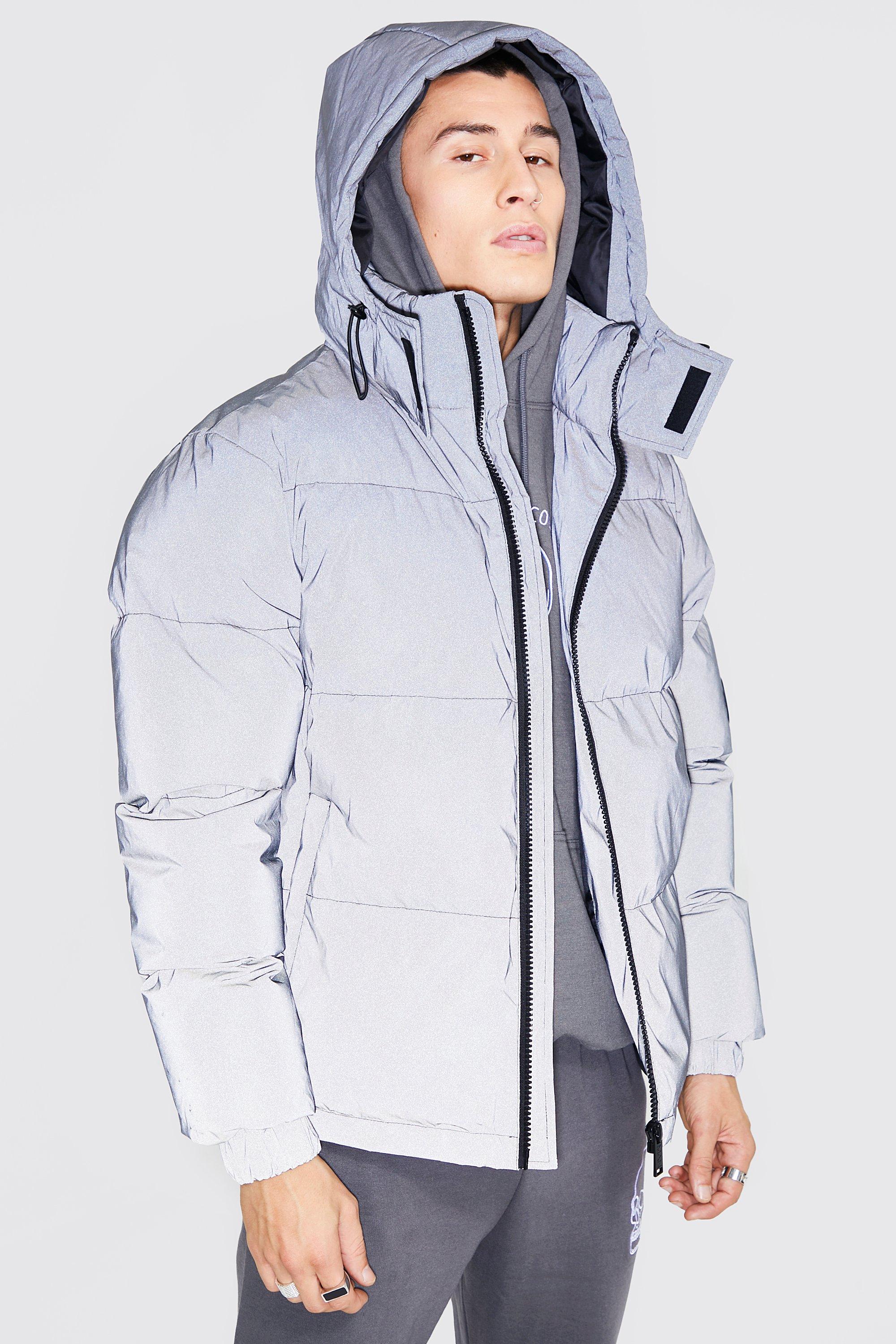 Dkny reflective outlet coat