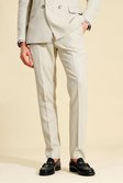 Stone Textured Skinny Suit Trouser