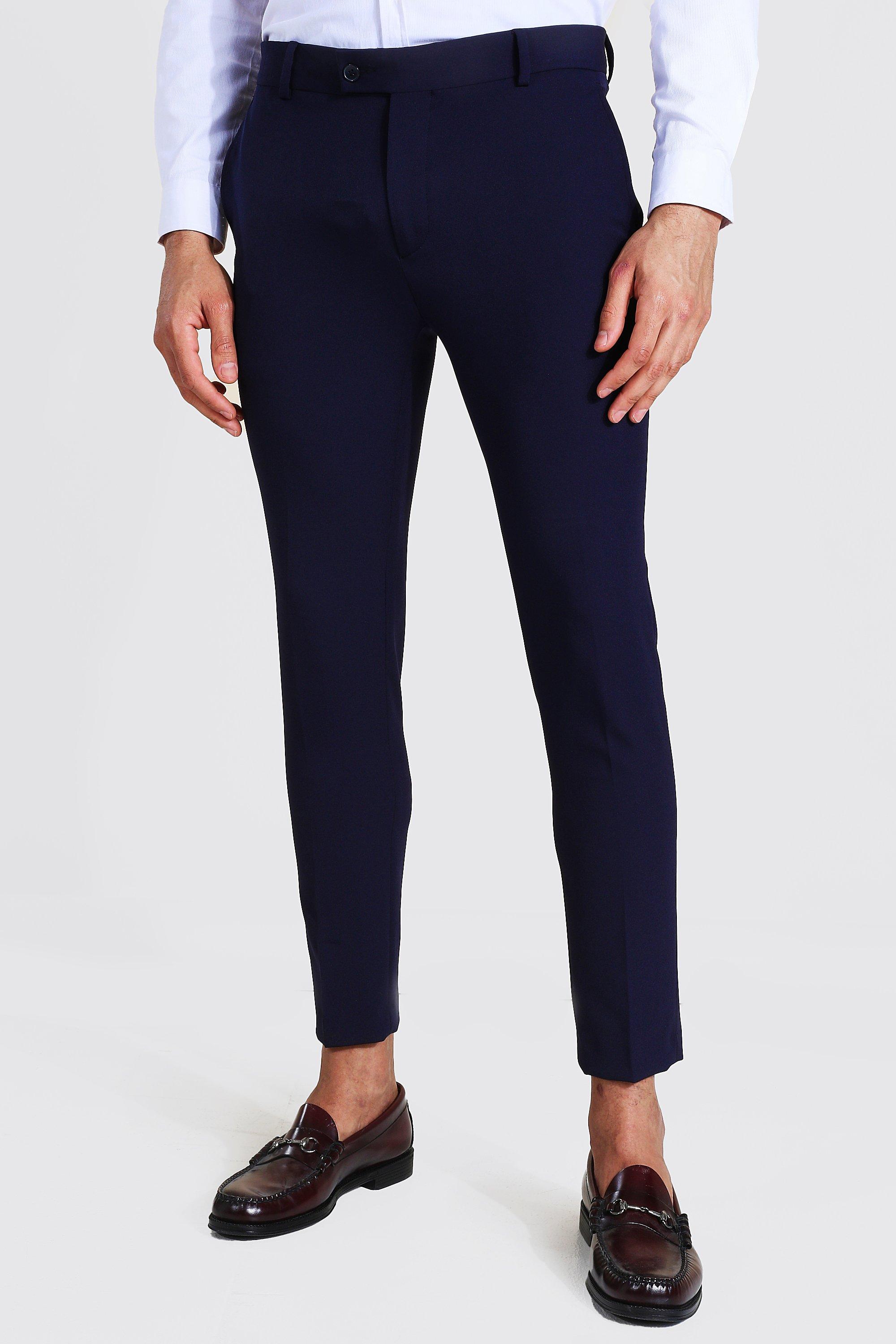 Super Skinny Navy Suit Trouser