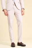 Pink Skinny Pinstripe Suit Trouser