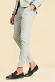 Mint Super Skinny Textured Suit Trouser