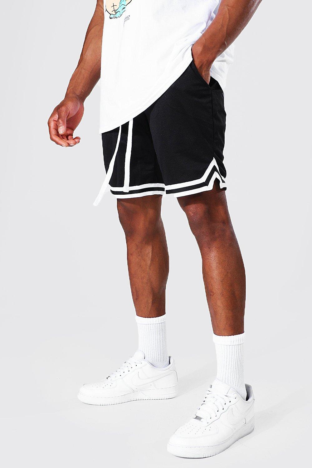 adidas Basketball Shorts Triple Up Mesh Basketball Shorts in Black