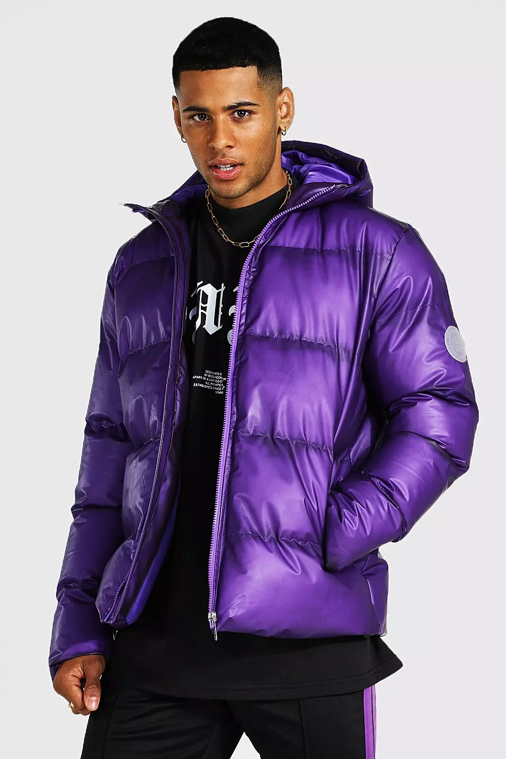 Puffer jacket boohooman online