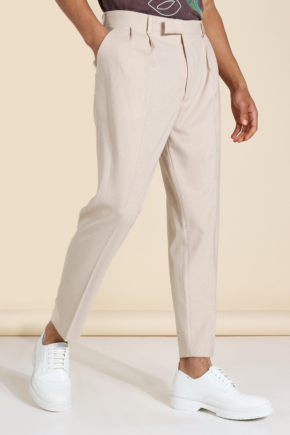 High-Rise Tapered Cropped Pant