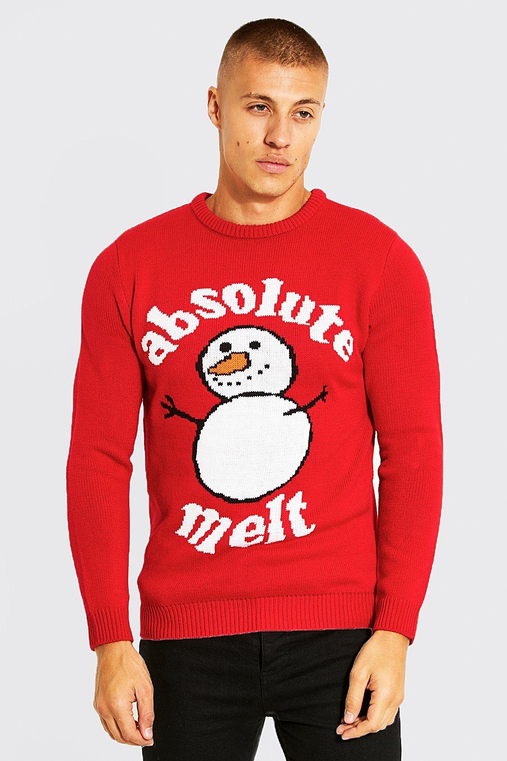 Boohooman 2025 xmas jumper