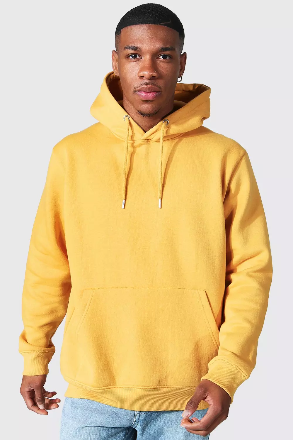 Plain mustard hoodie best sale