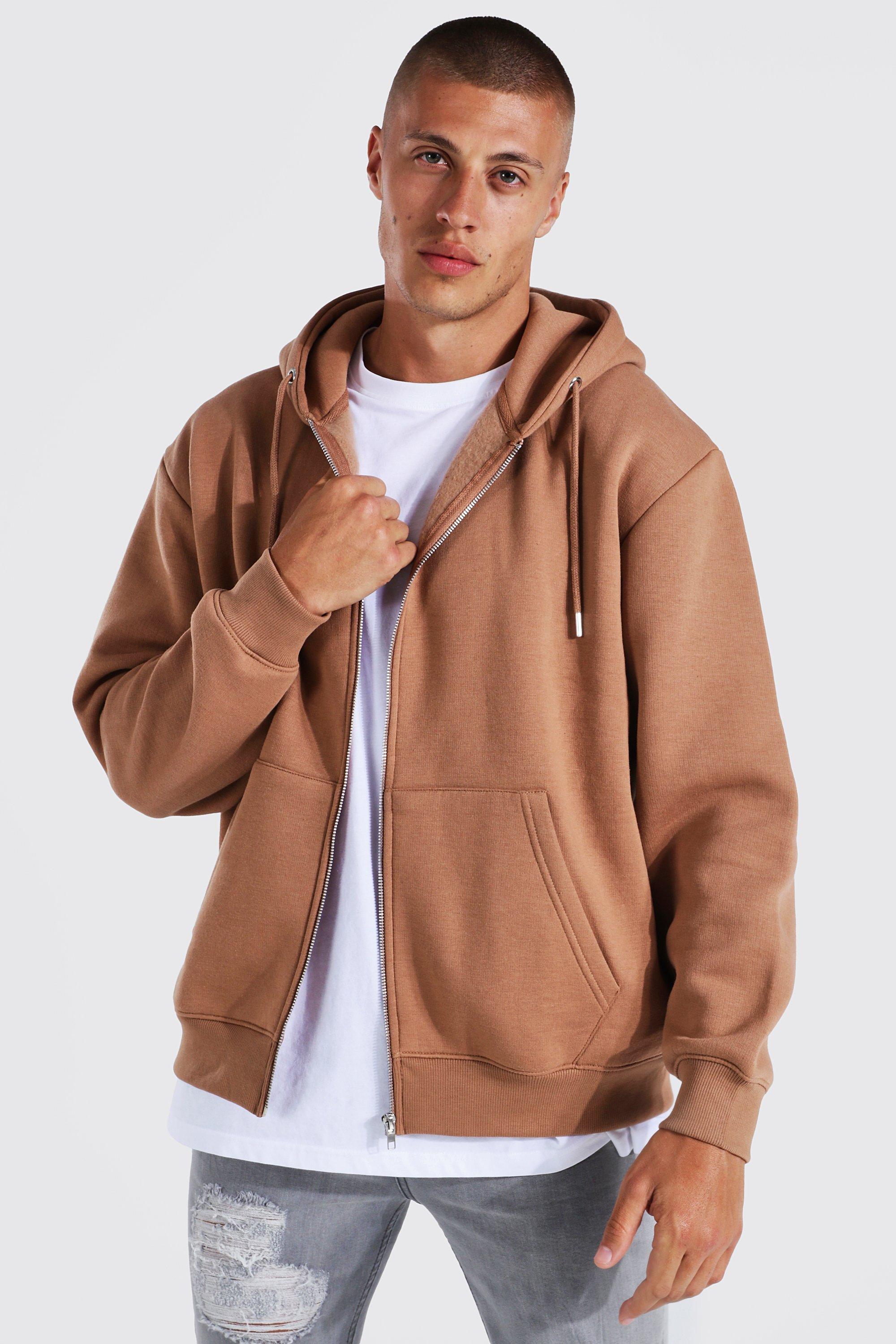 zip through hoodie