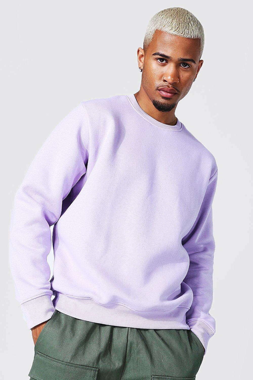 Lavender crew hotsell neck sweatshirt