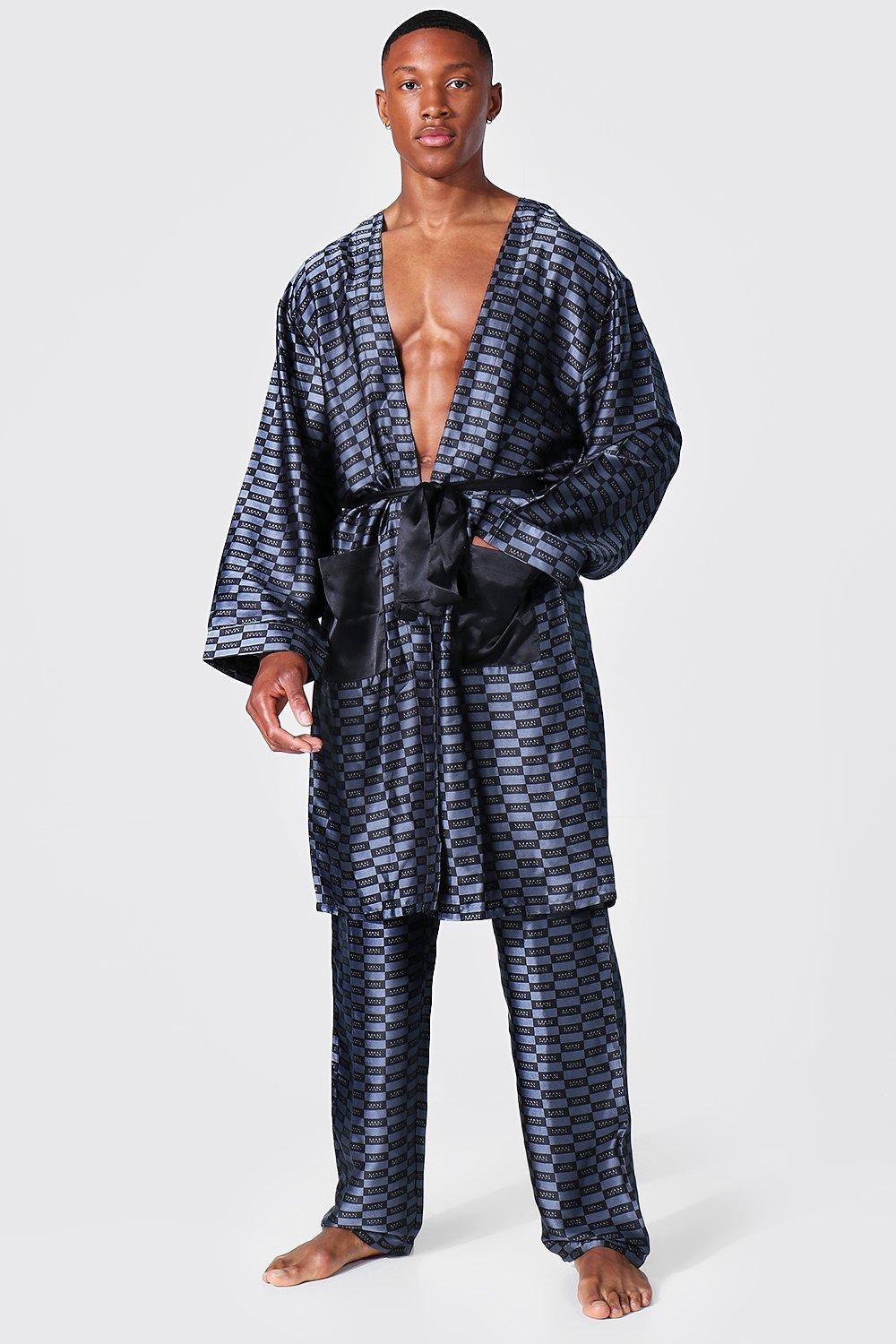 Boohooman hot sale dressing gown