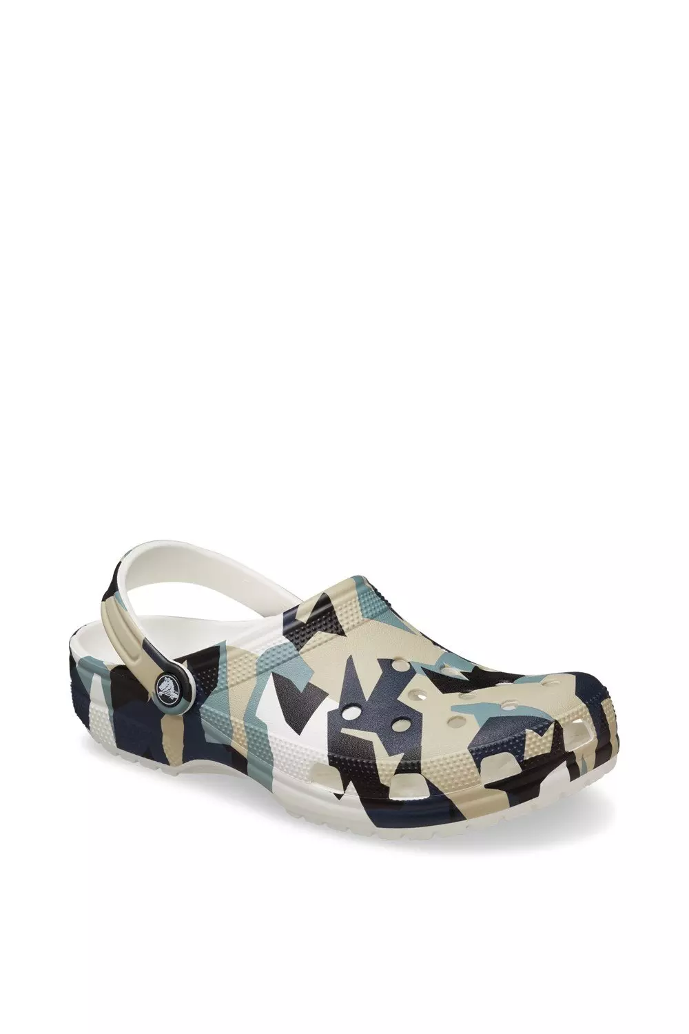 White Classic Graphic Clog alternative image