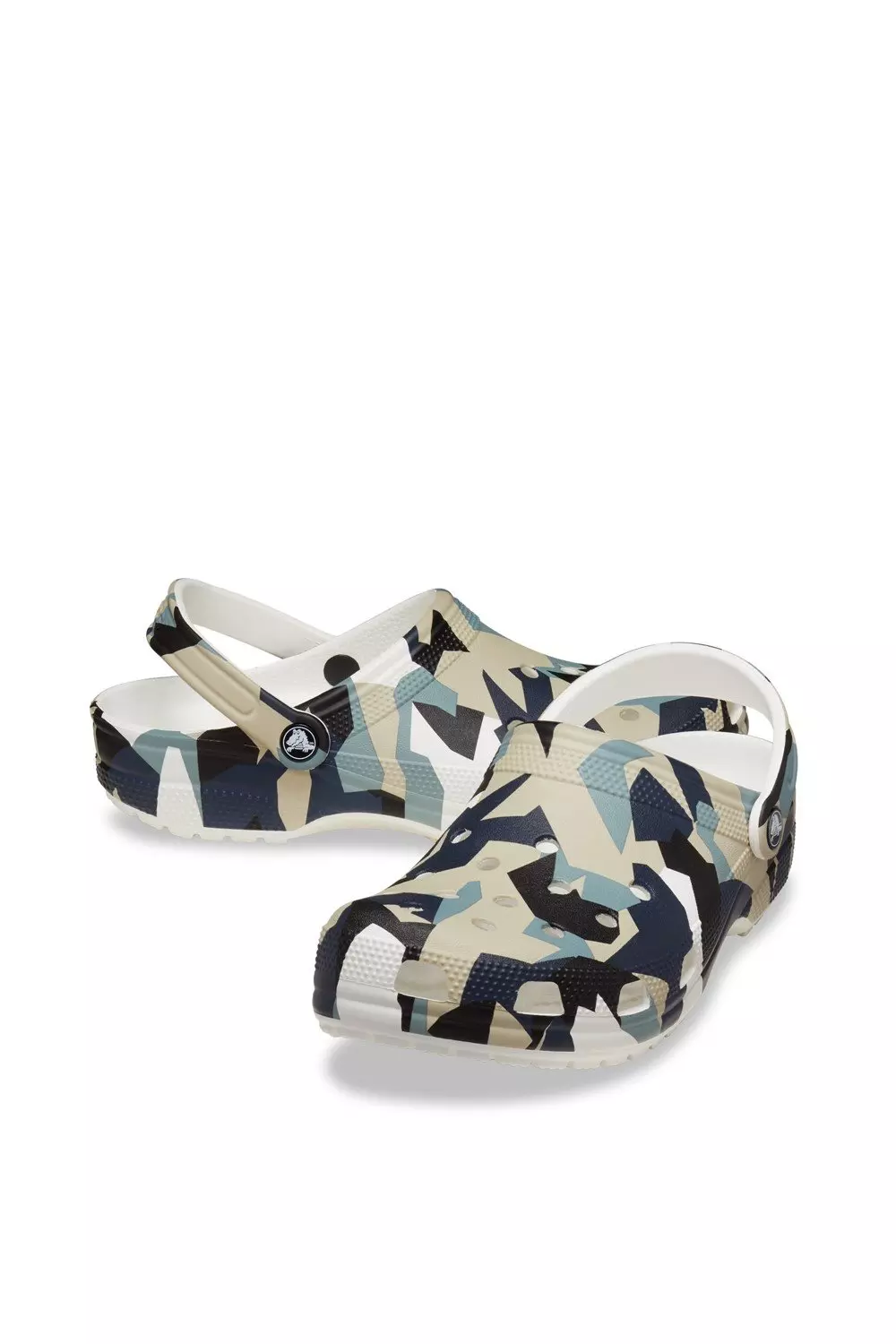 White Classic Graphic Clog alternative image