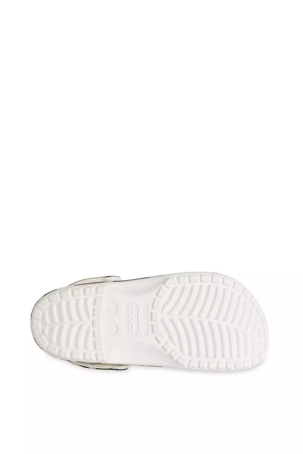 White Classic Graphic Clog alternative image