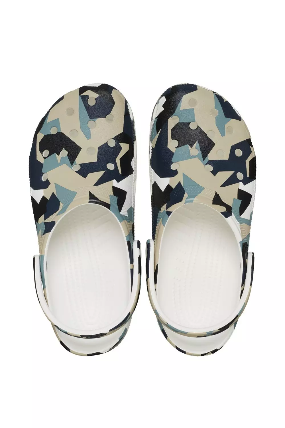 White Classic Graphic Clog alternative image