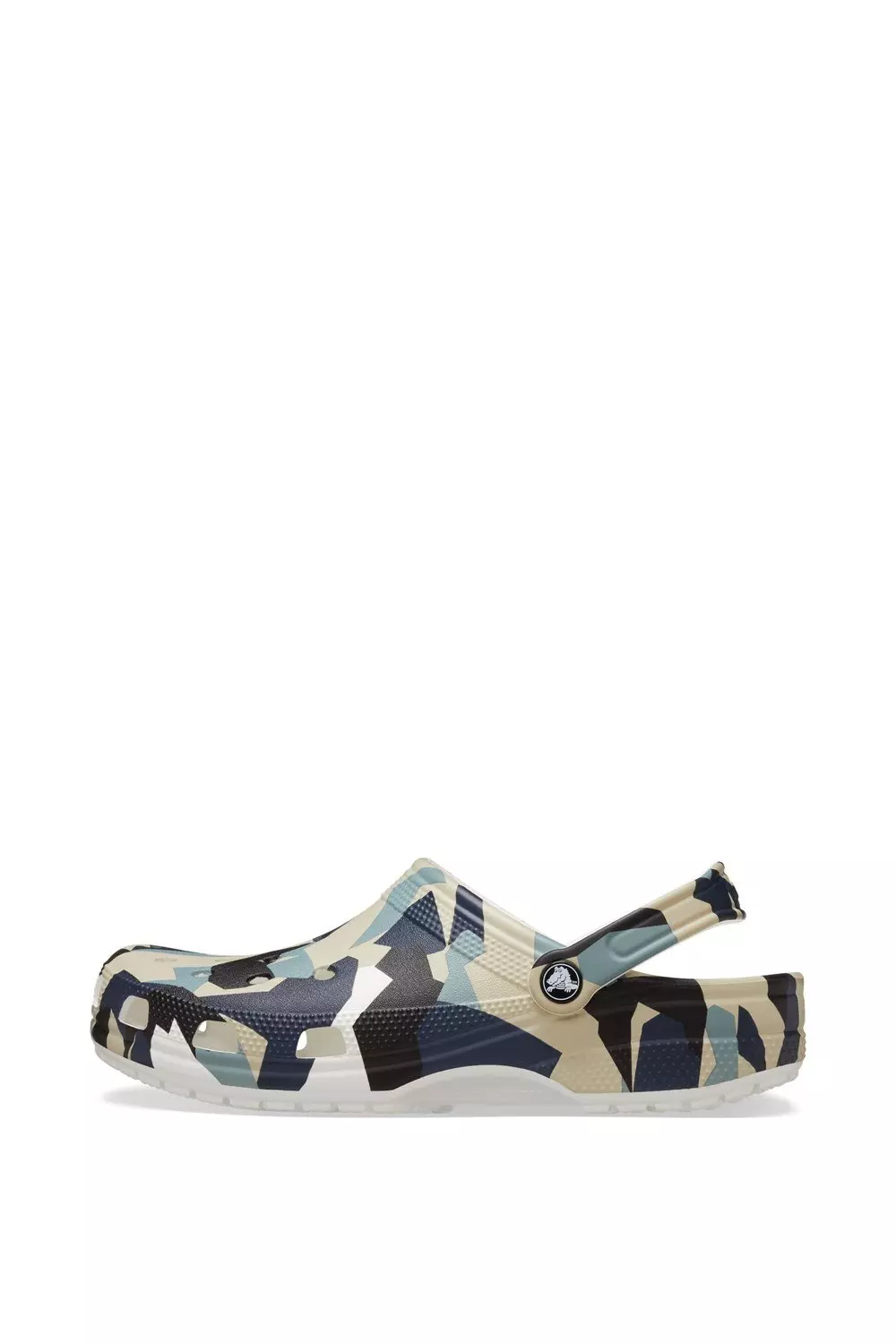 White Classic Graphic Clog alternative image
