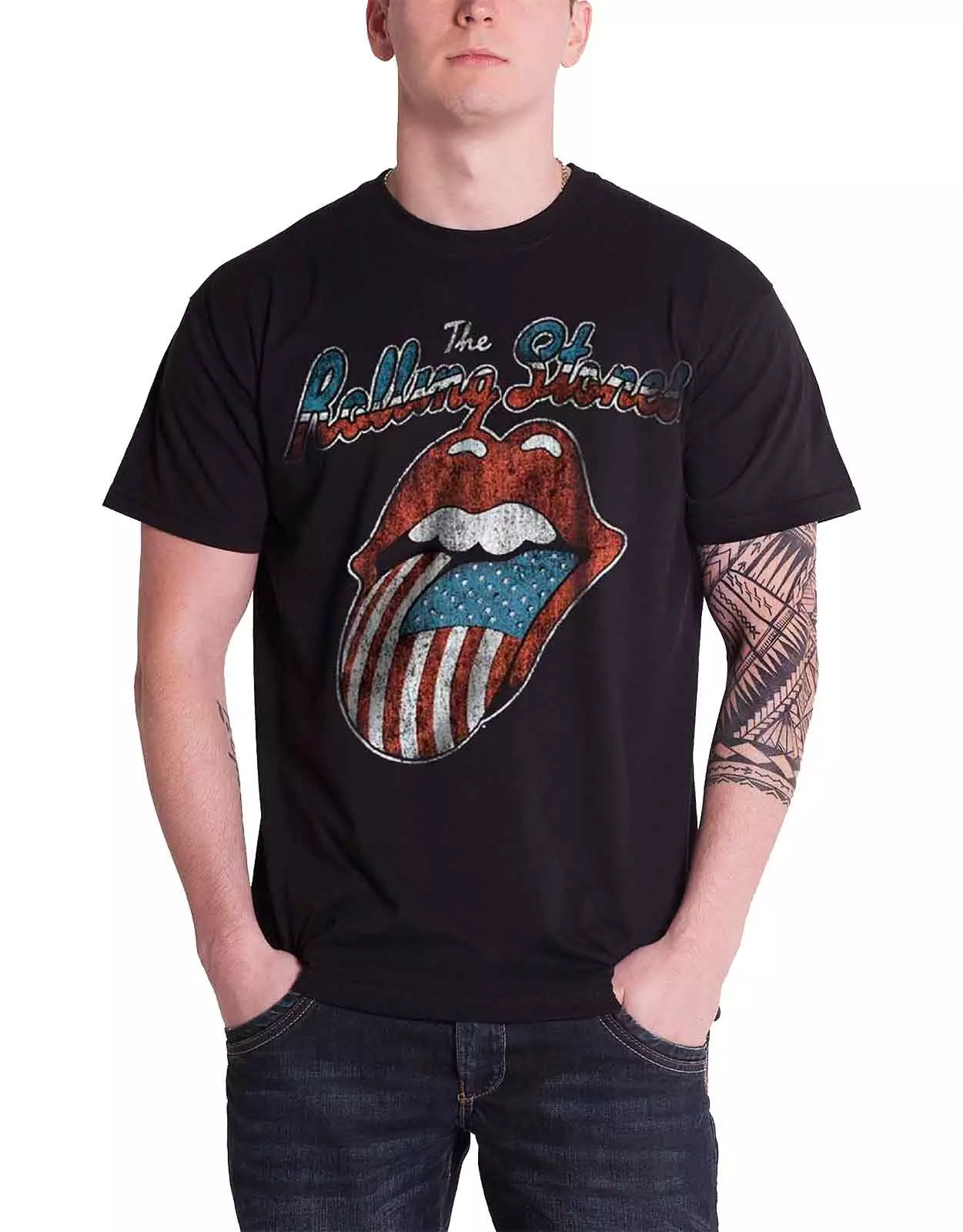 Black Tour Of USA 1978 T Shirt alternative image
