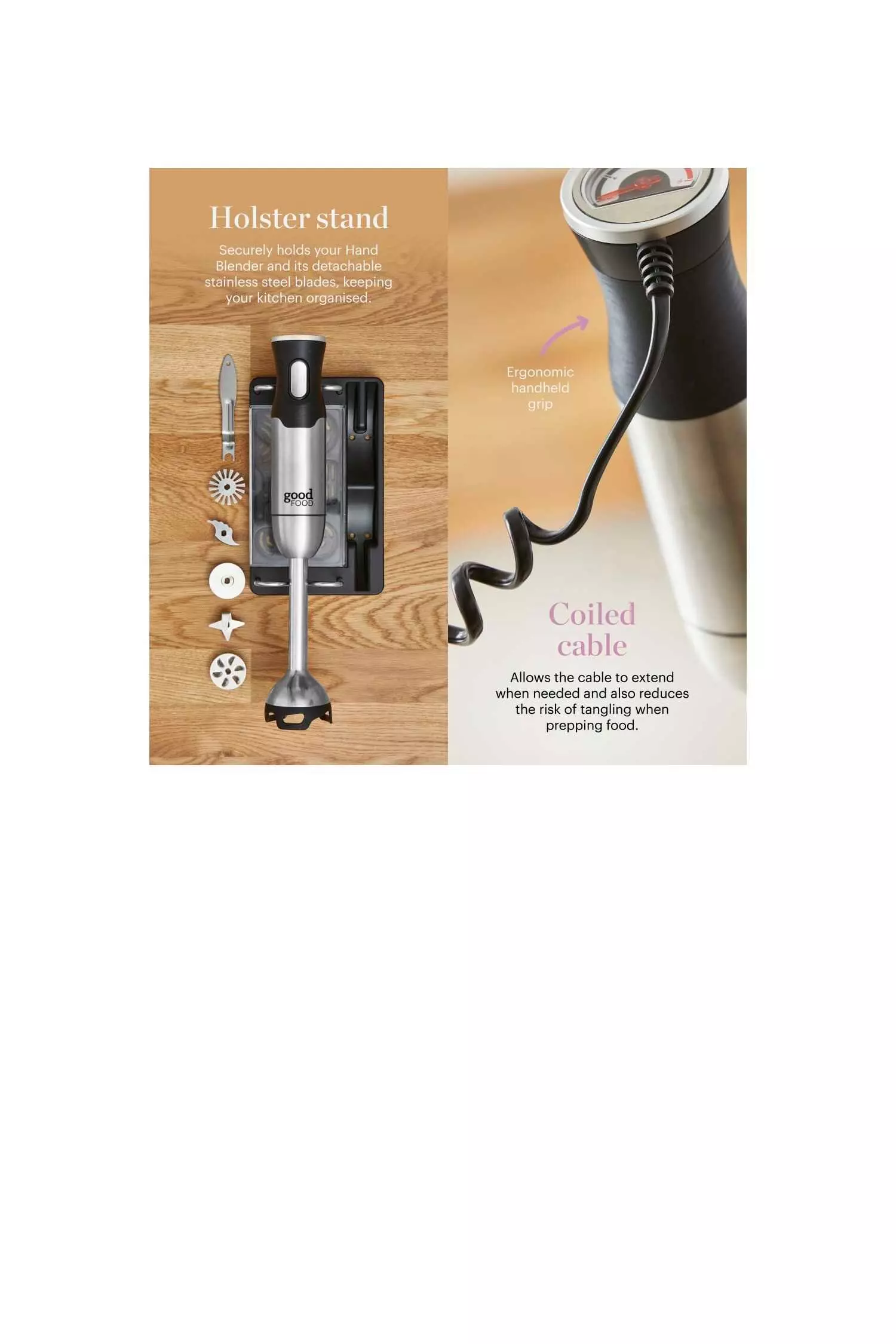 Silver 5 in 1 Hand Blender S/S alternative image