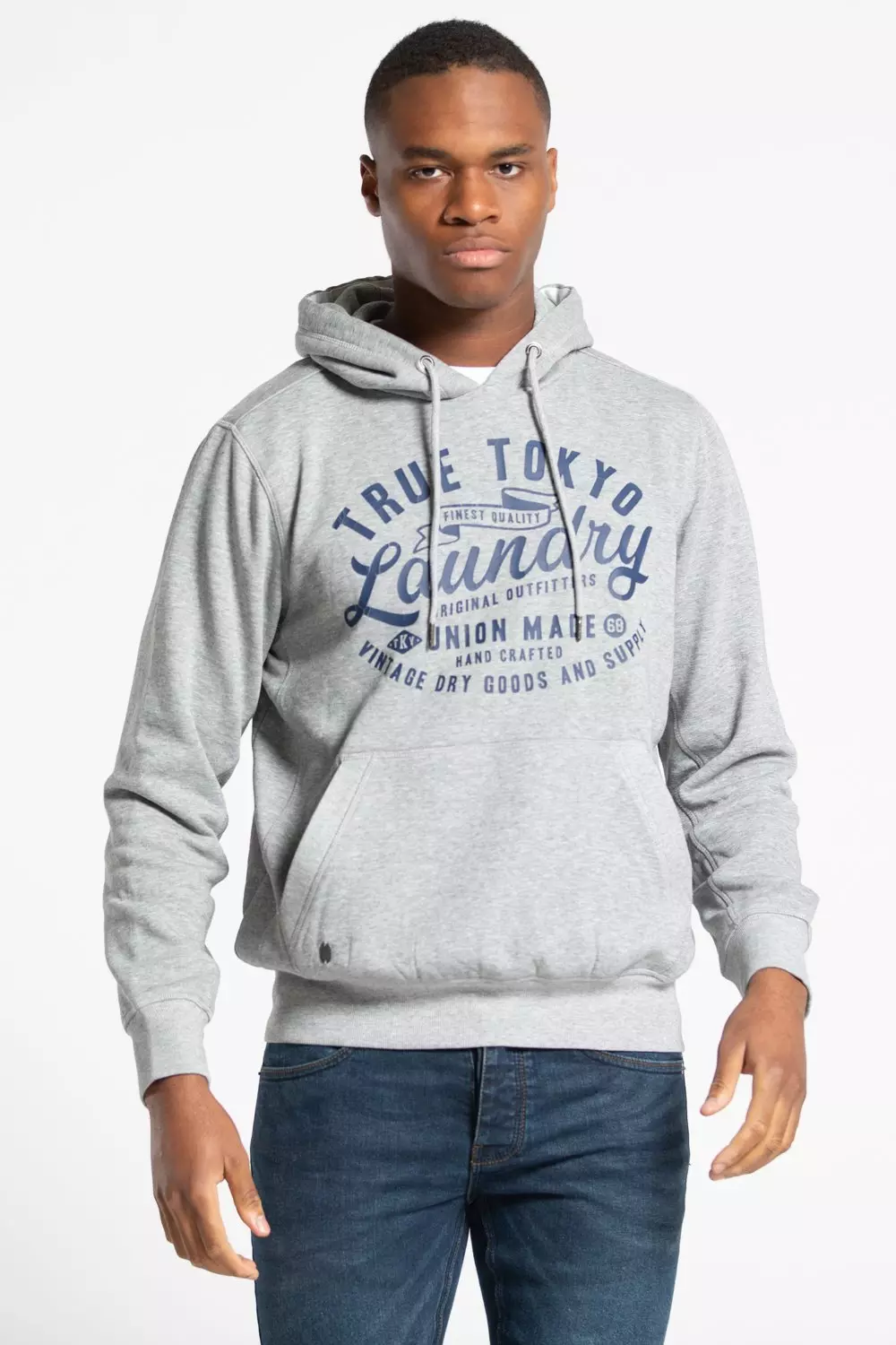 Light grey Cotton Blend Hoody alternative image
