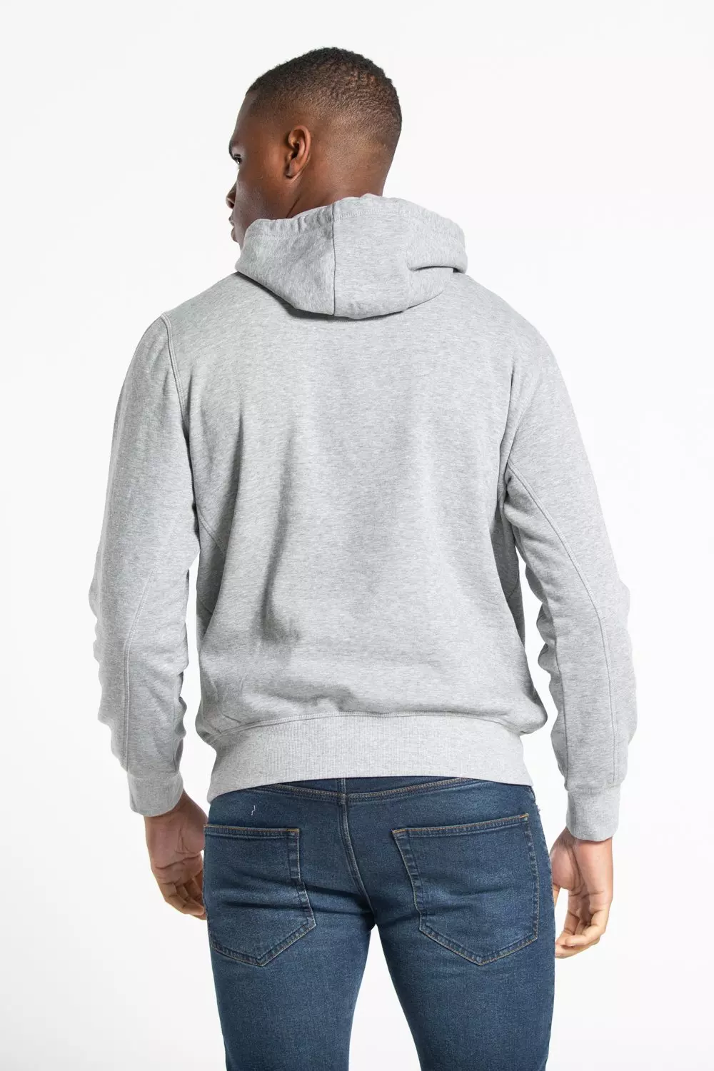 Light grey Cotton Blend Hoody alternative image