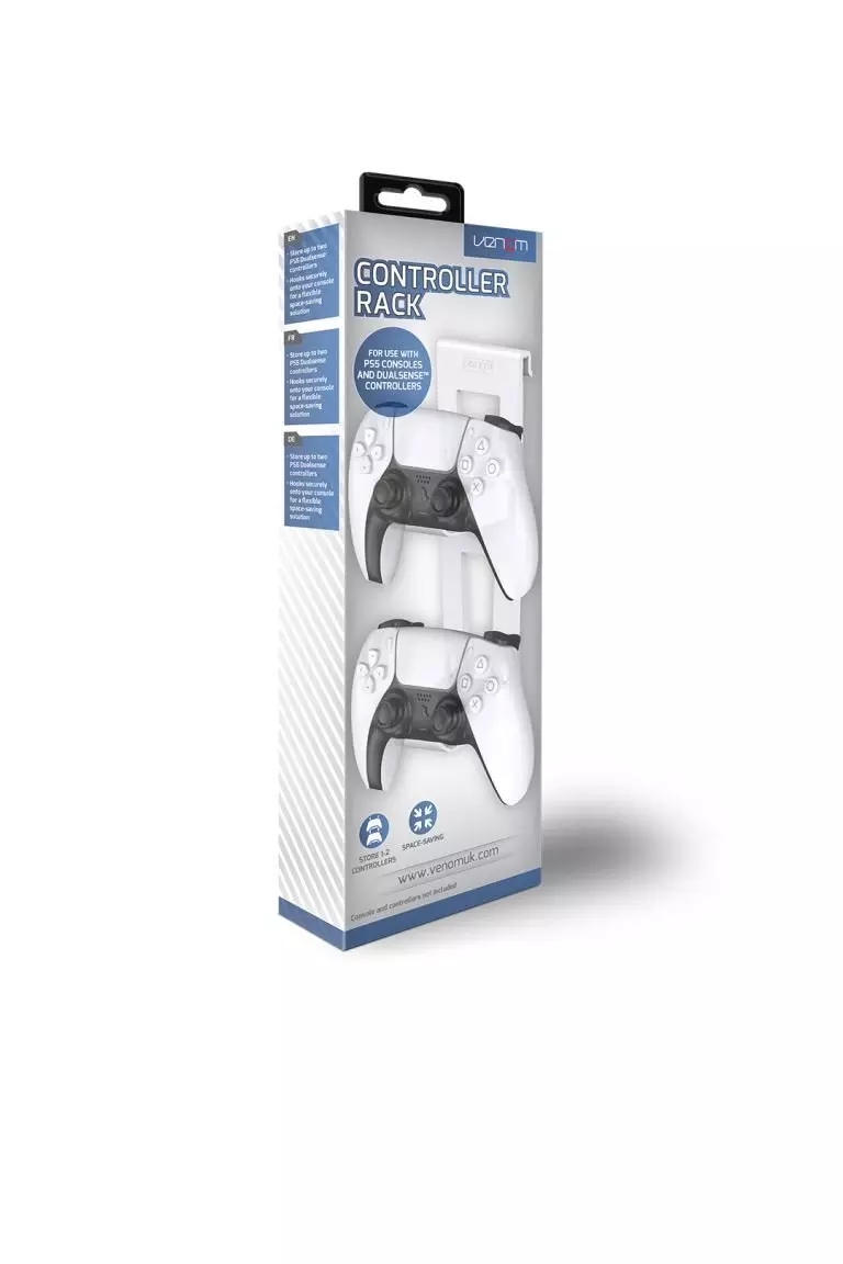 White PS5 Controller Rack alternative image