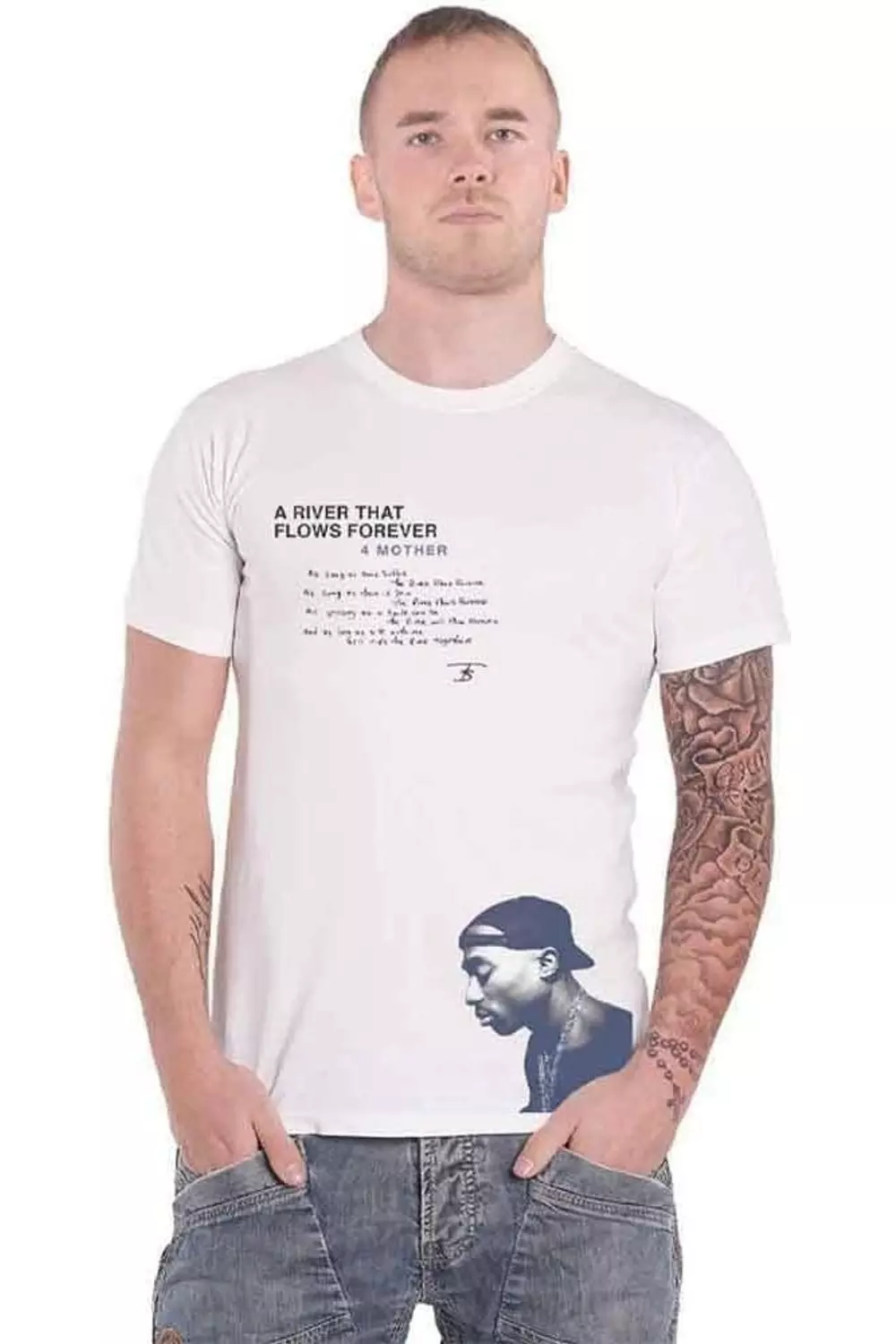 A River Cotton T-Shirt alternative image
